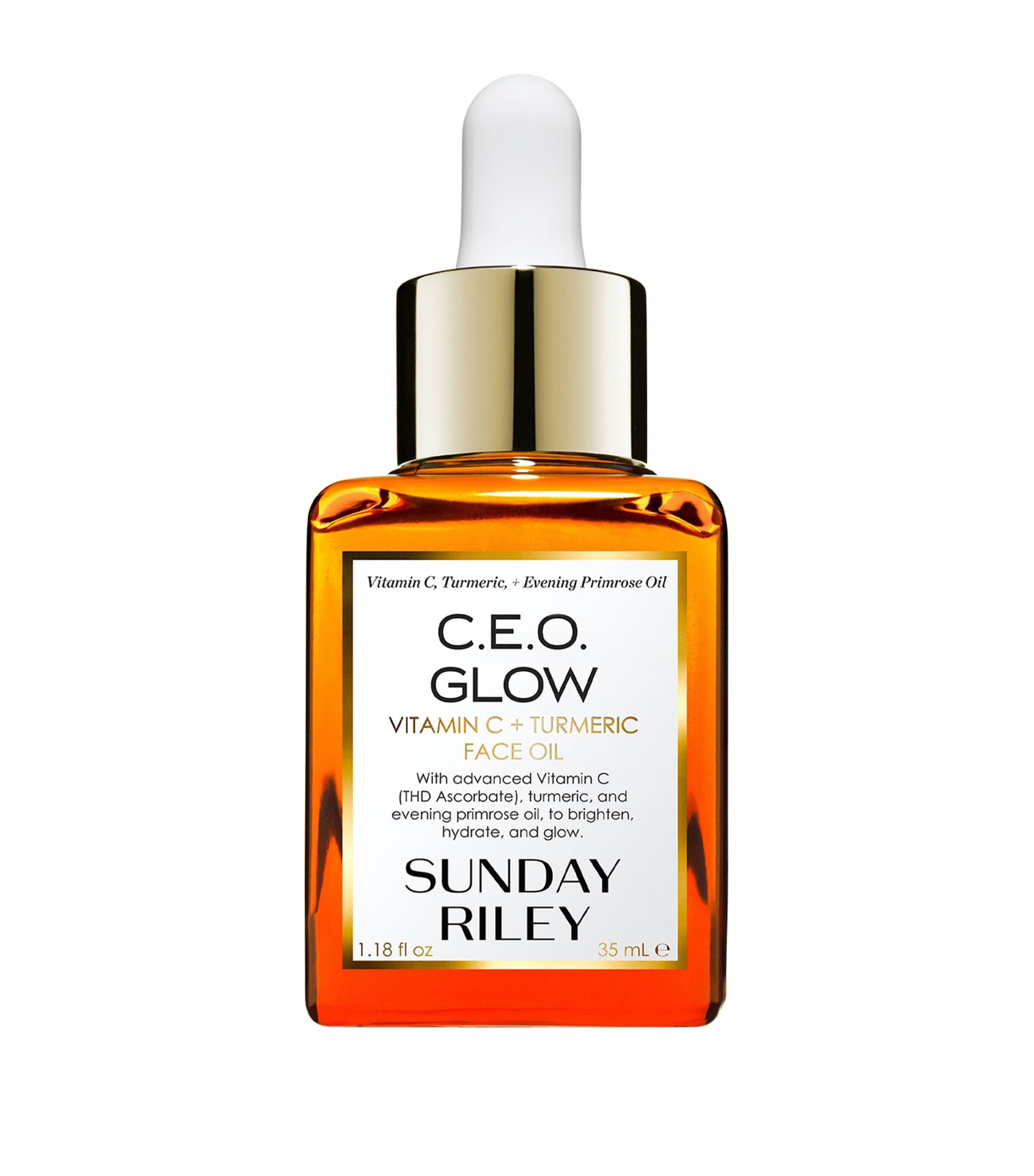 Sunday Riley C.E.O. Glow Vitamin C + Turmeric Face Oil (35ml) Image 1