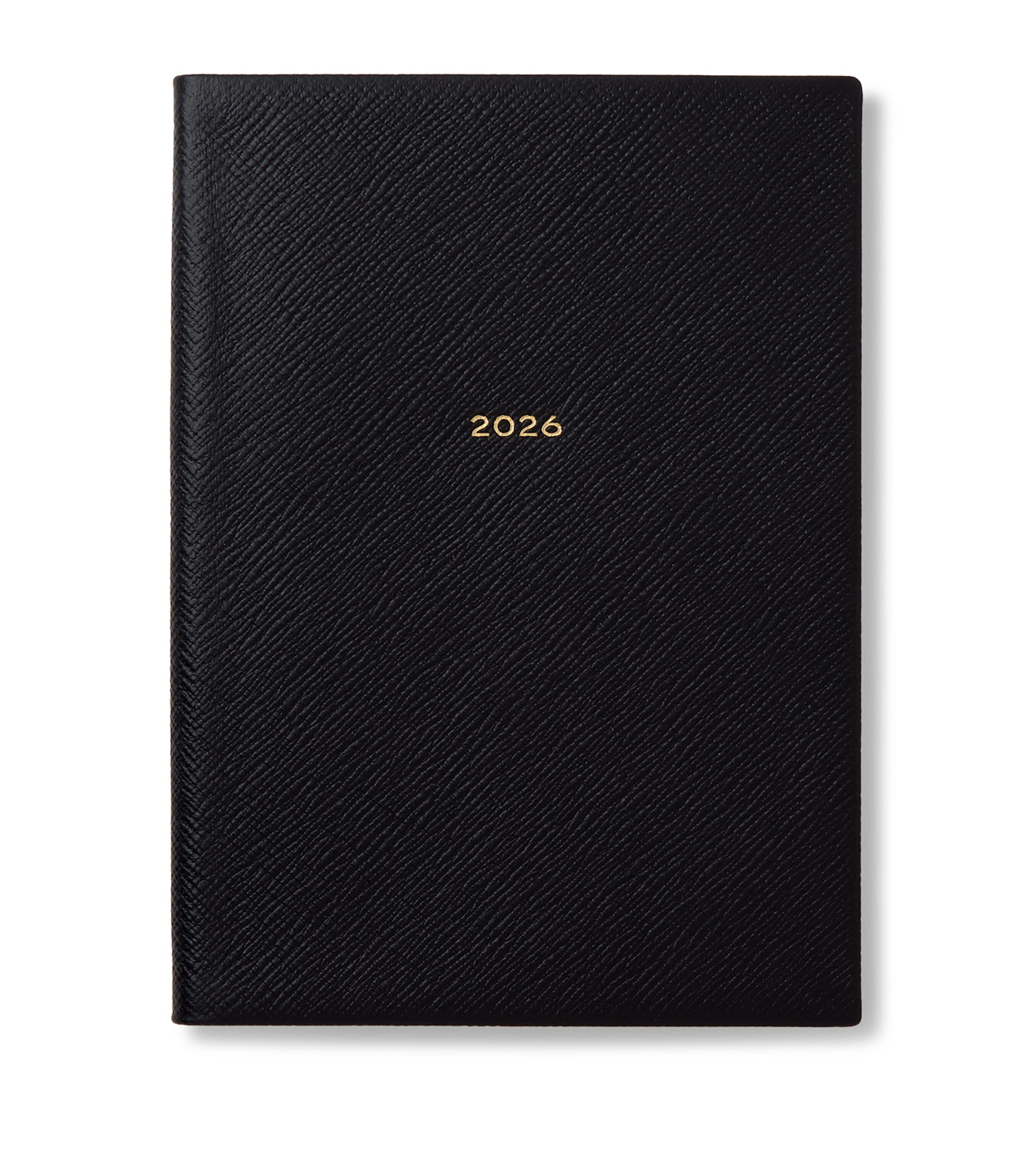 Smythson Leather Soho A5 2026 Diary In Black