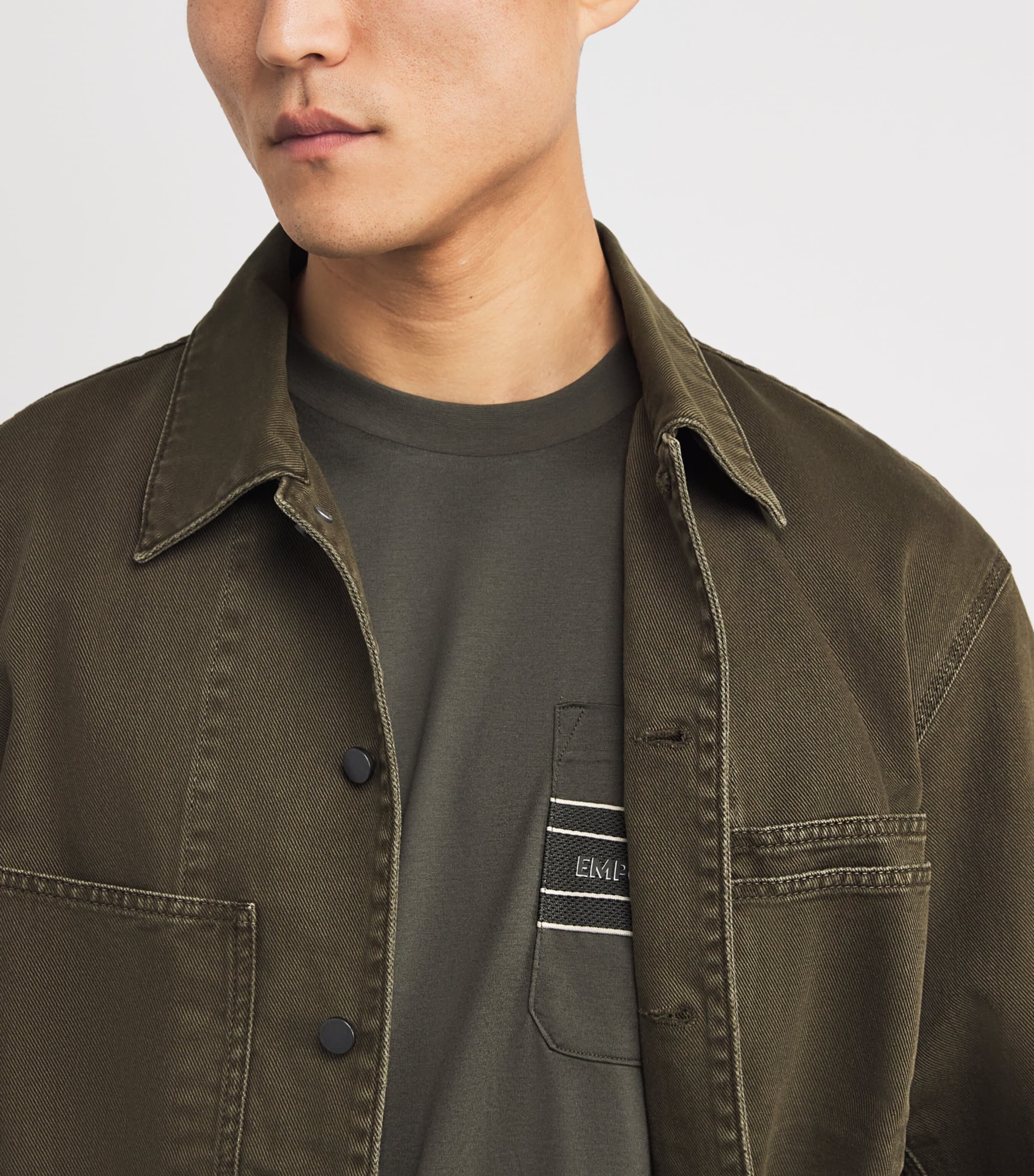 Milano Logo Pocket T-Shirt U8120 Image 6