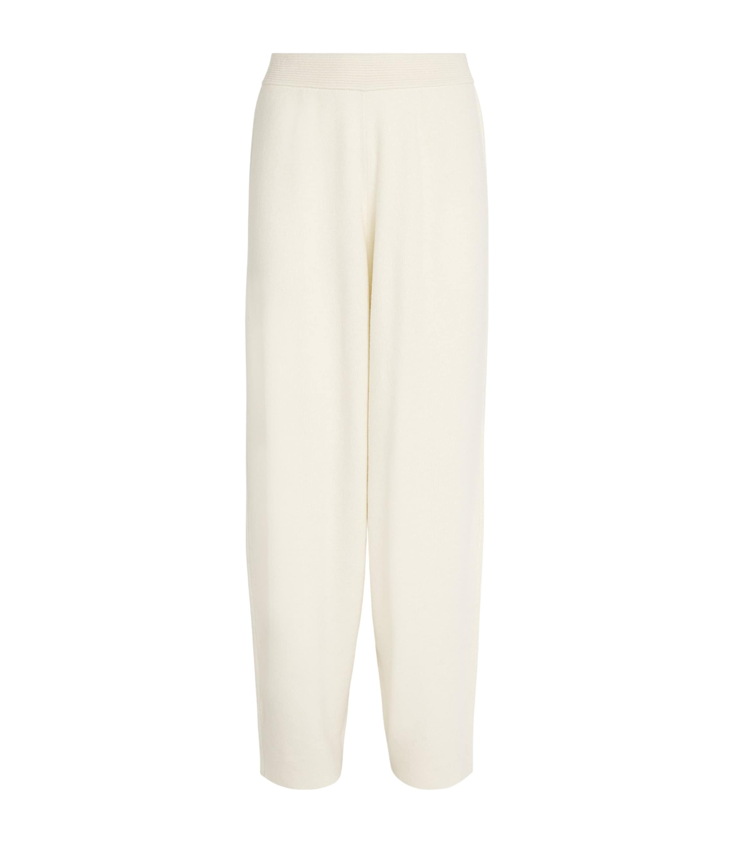Arch 4 Cashmere Wide-leg Hayden Trousers In White