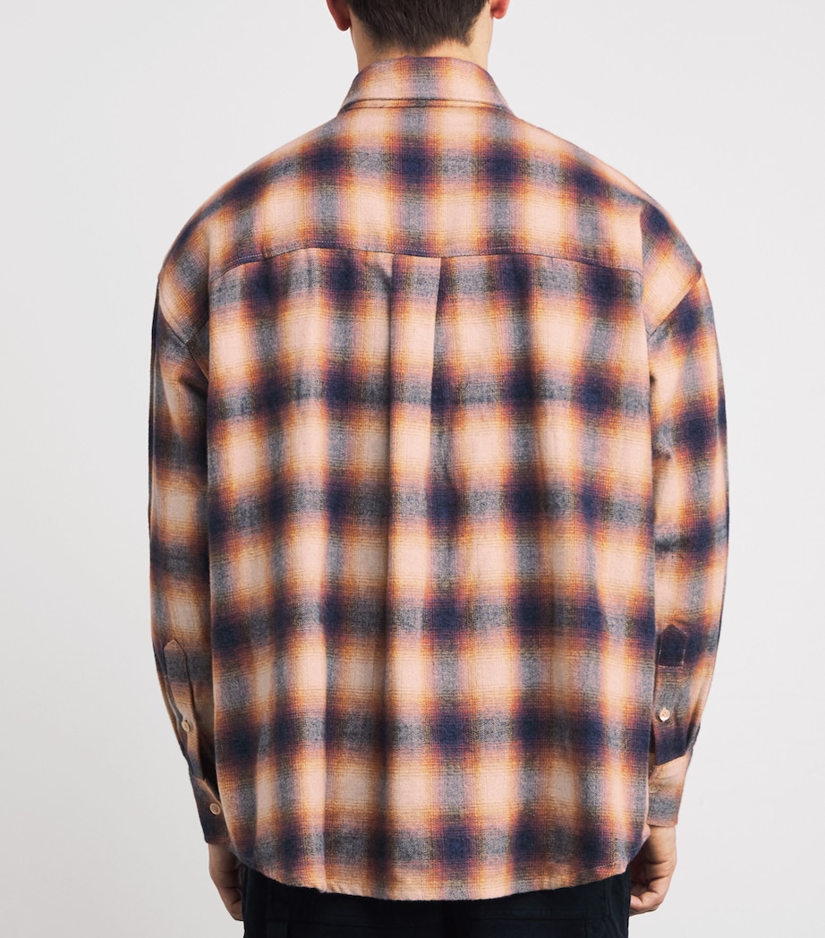 Cotton Flannel Check Rocco Shirt MULTI CHECK Image 4