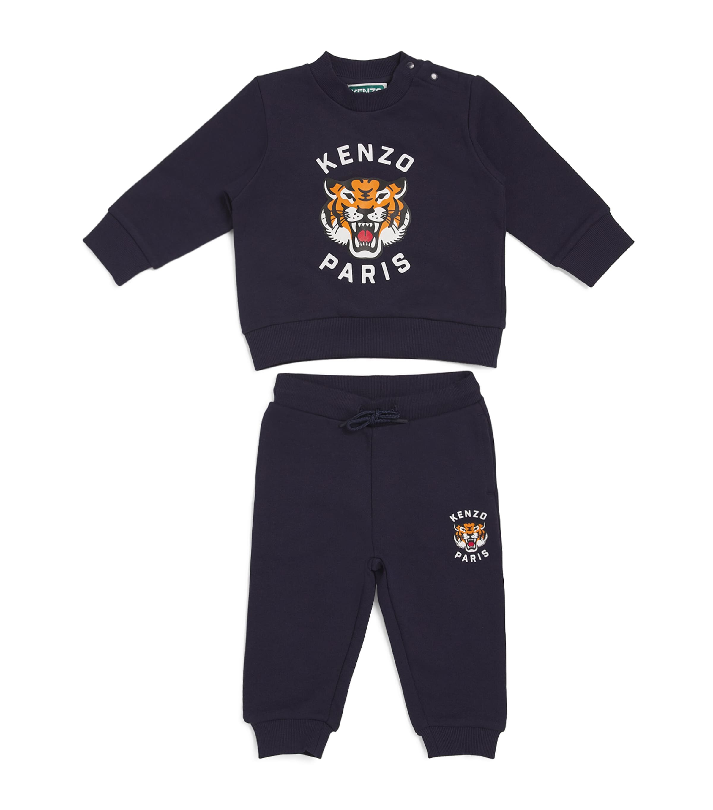 Grey Boys Kenzo Tracksuit KENZO KIDS: Boys' Hoodie And Trackpants