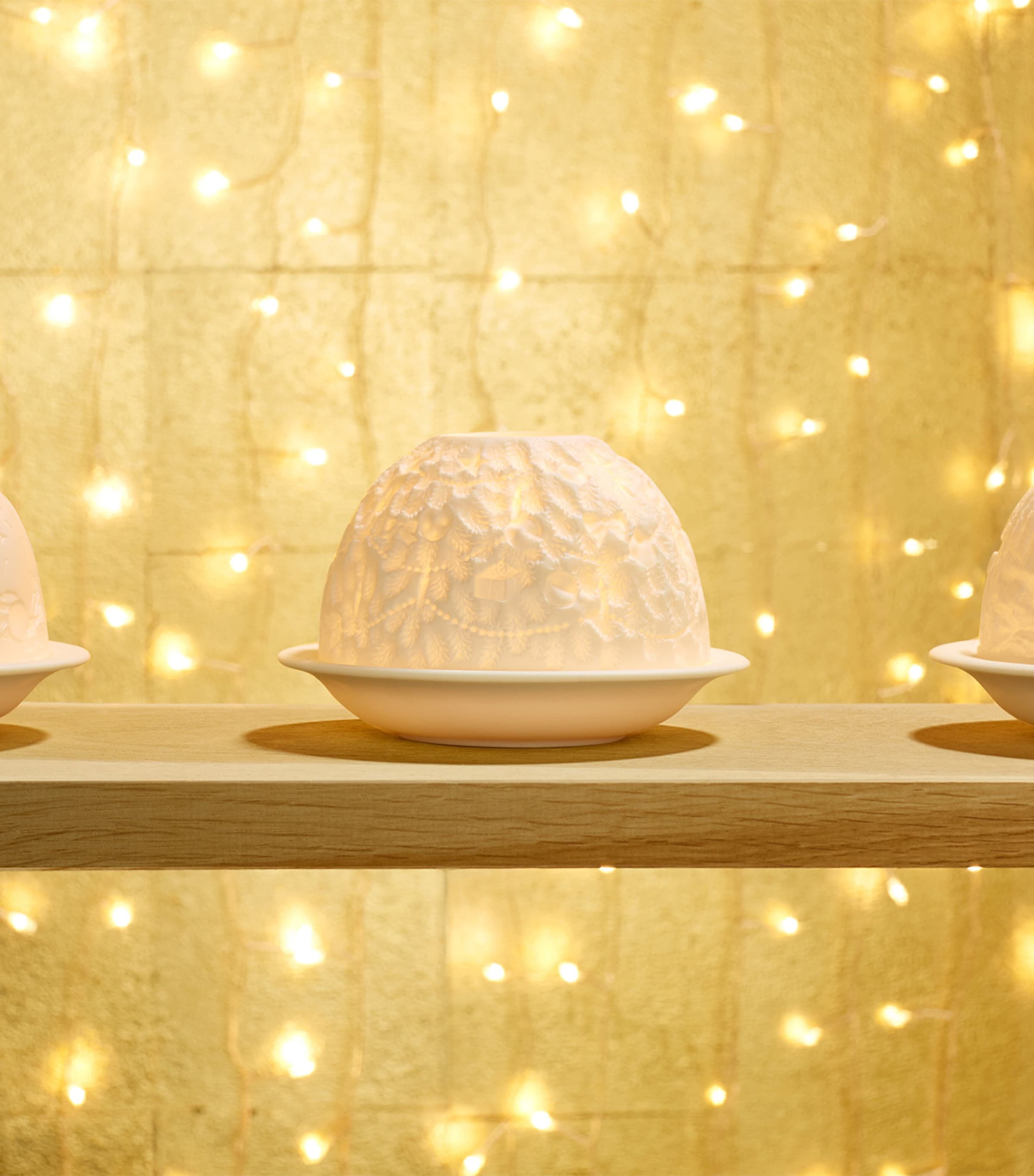 Christmas Tree LED Votivelight Lithophane BLANC Image 4