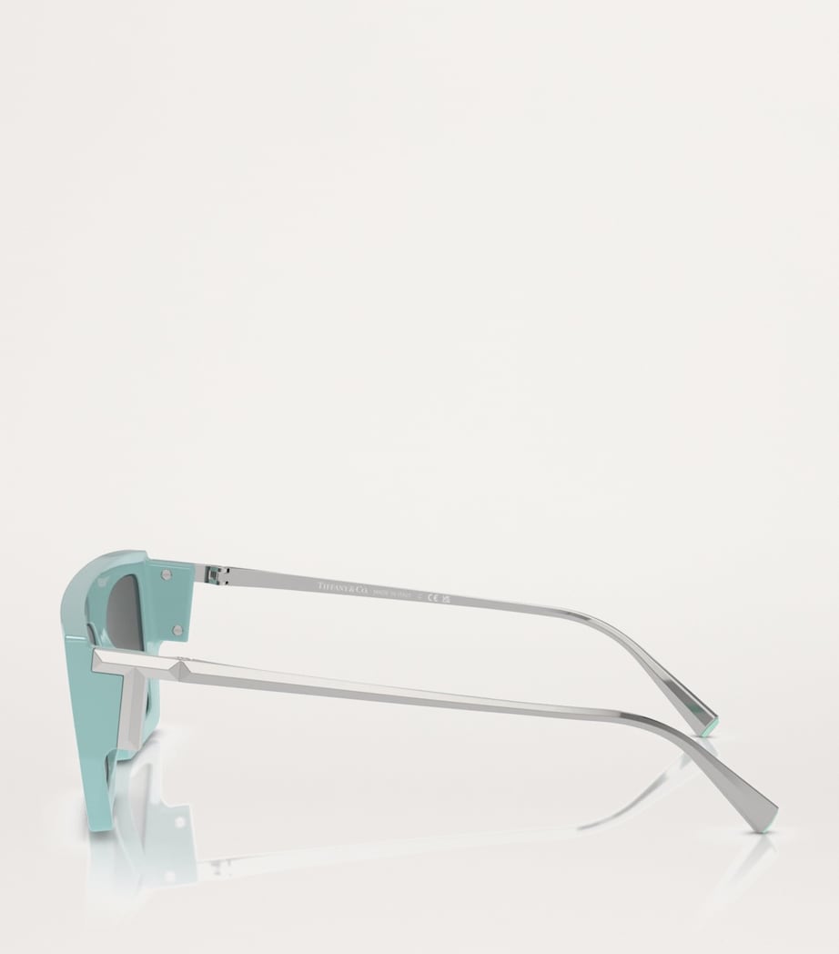Injected Rectangular Sunglasses 8388S4 Image 3