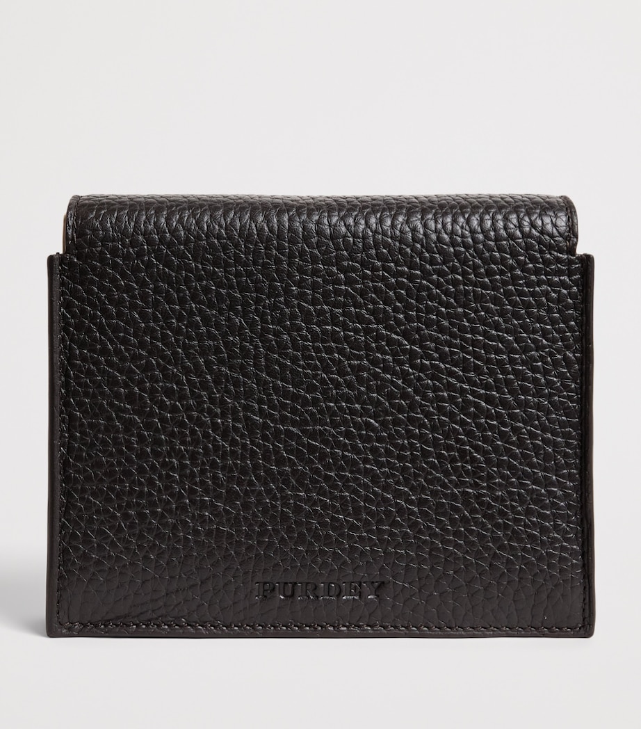 Purdey Leather Double Card Set Holder Dbr Image 2