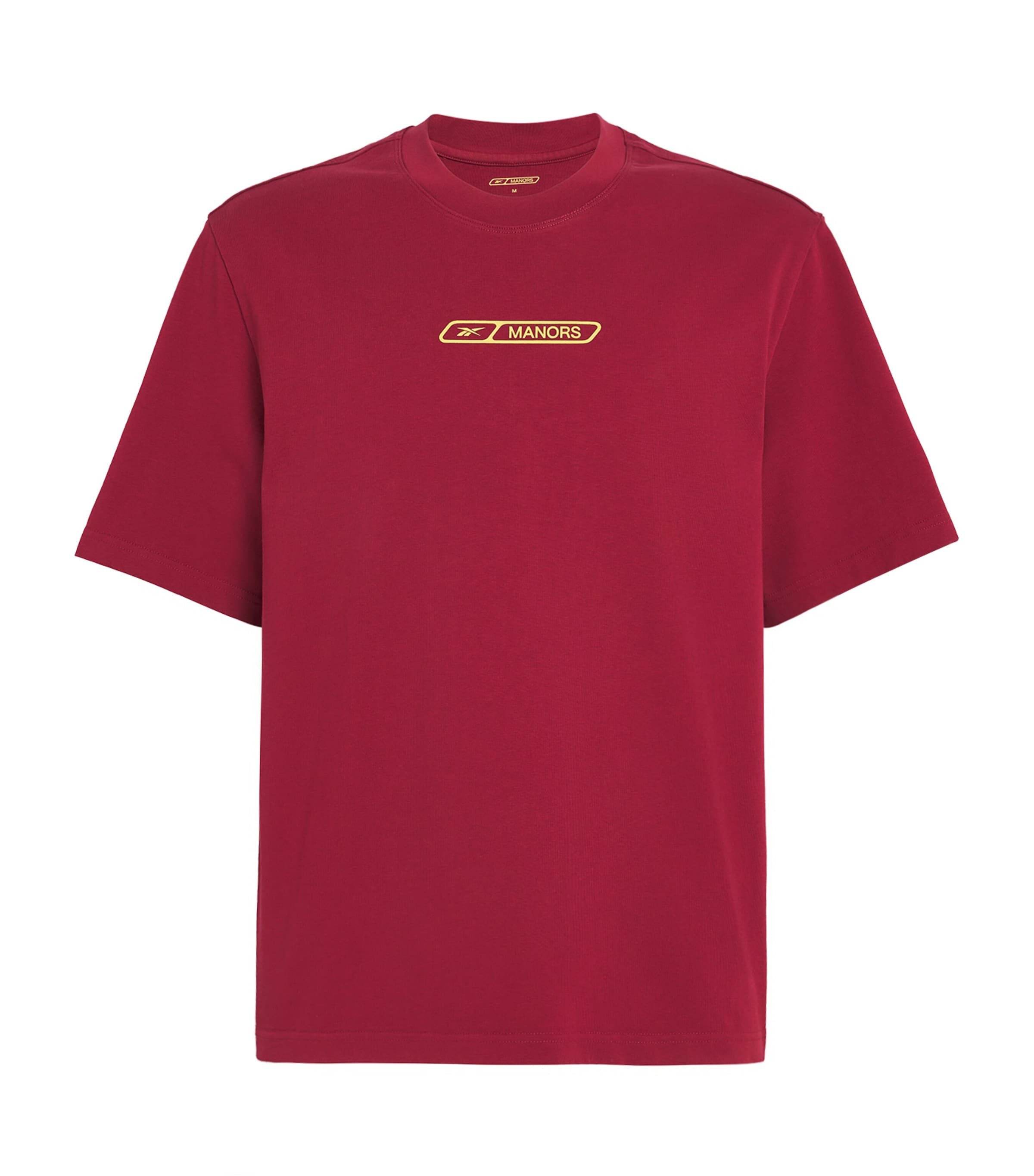 x Reebok Cotton Logo T-Shirt BURGUNDY Image 1