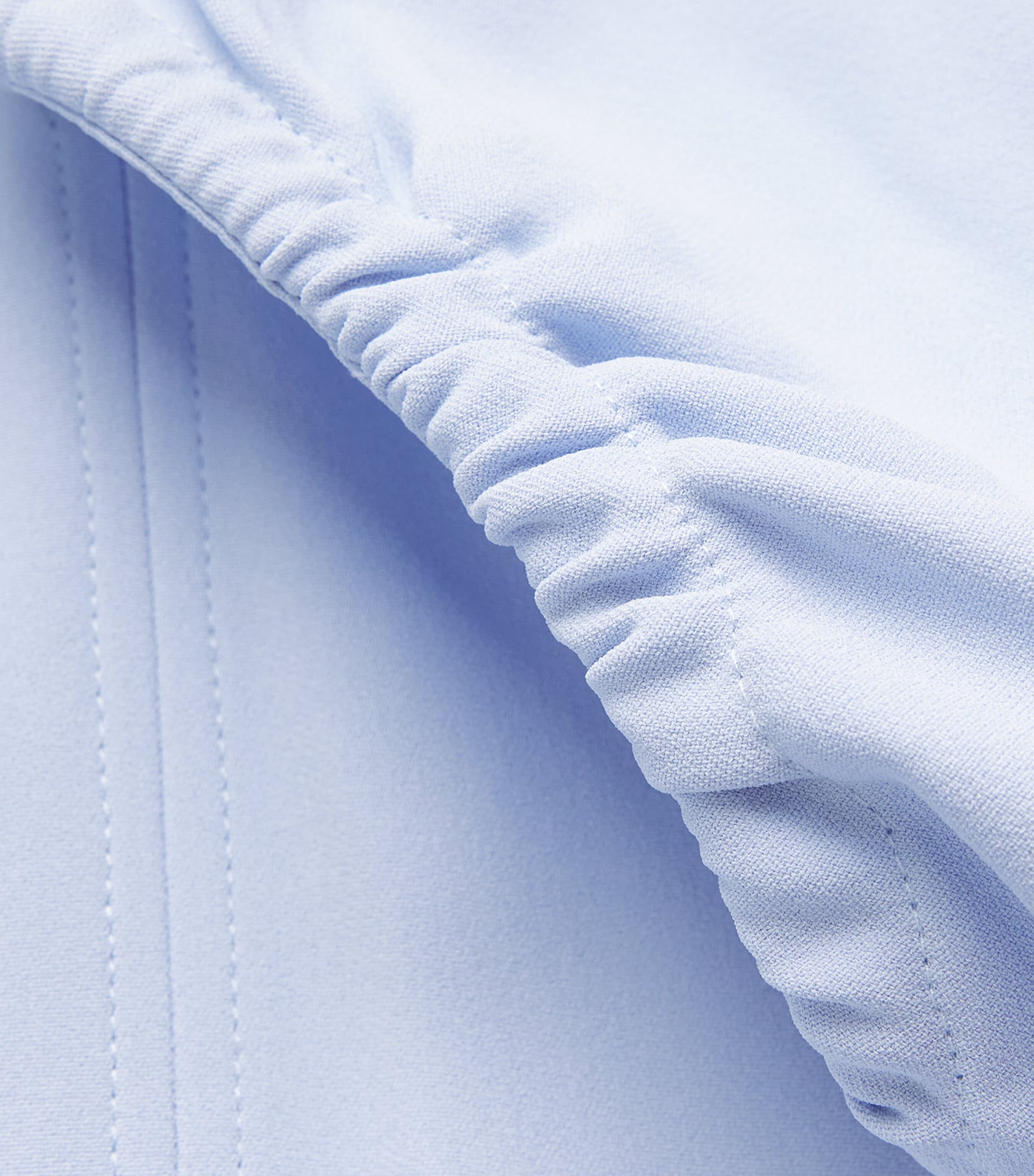 Victoria Beckham Womens V-Neck Edith Midi Dress Cloud Blue Image 6