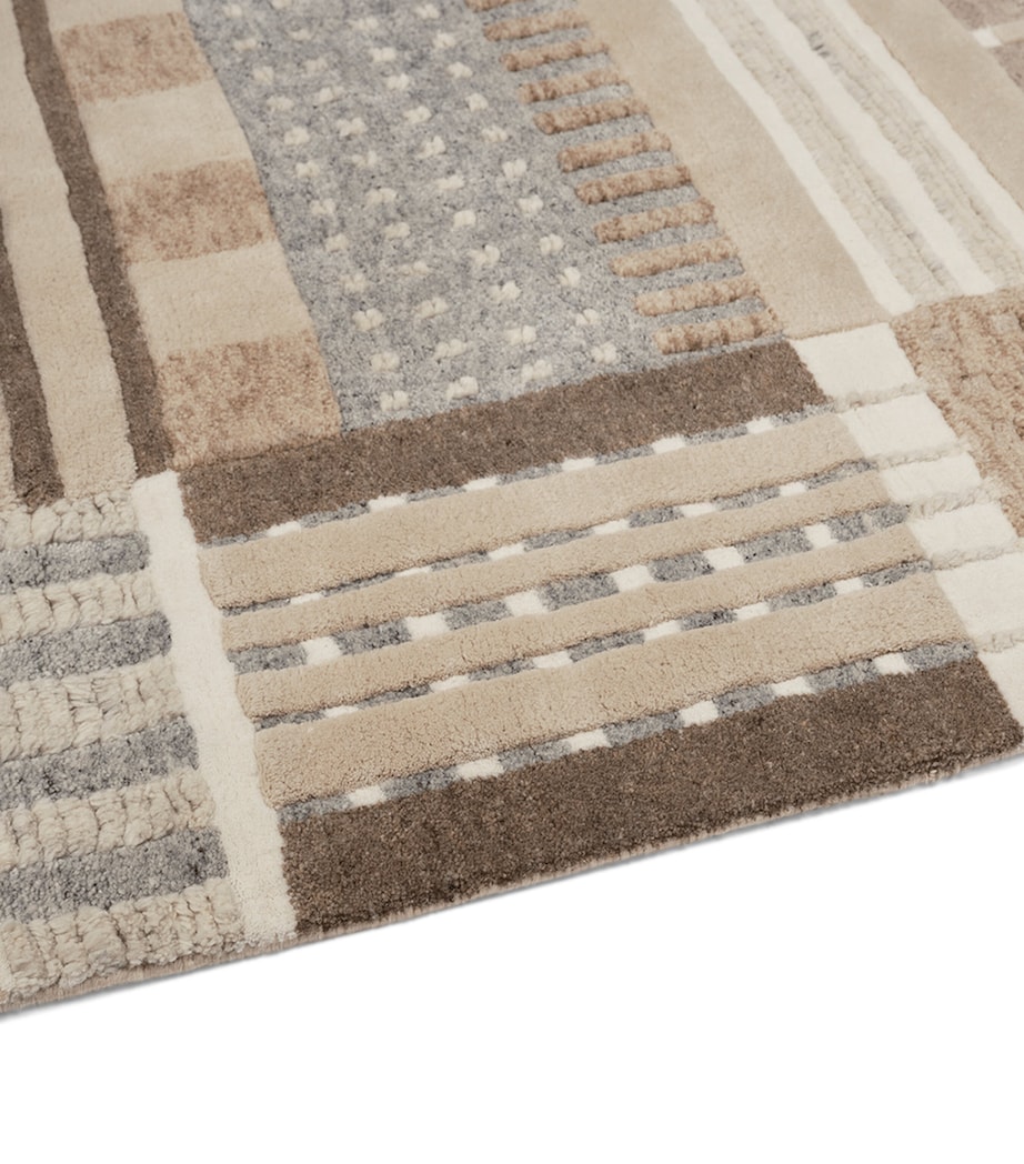 The Rug Company x Paul Smith Takt Rug (2.74m x 1.83m) Natural Image 3