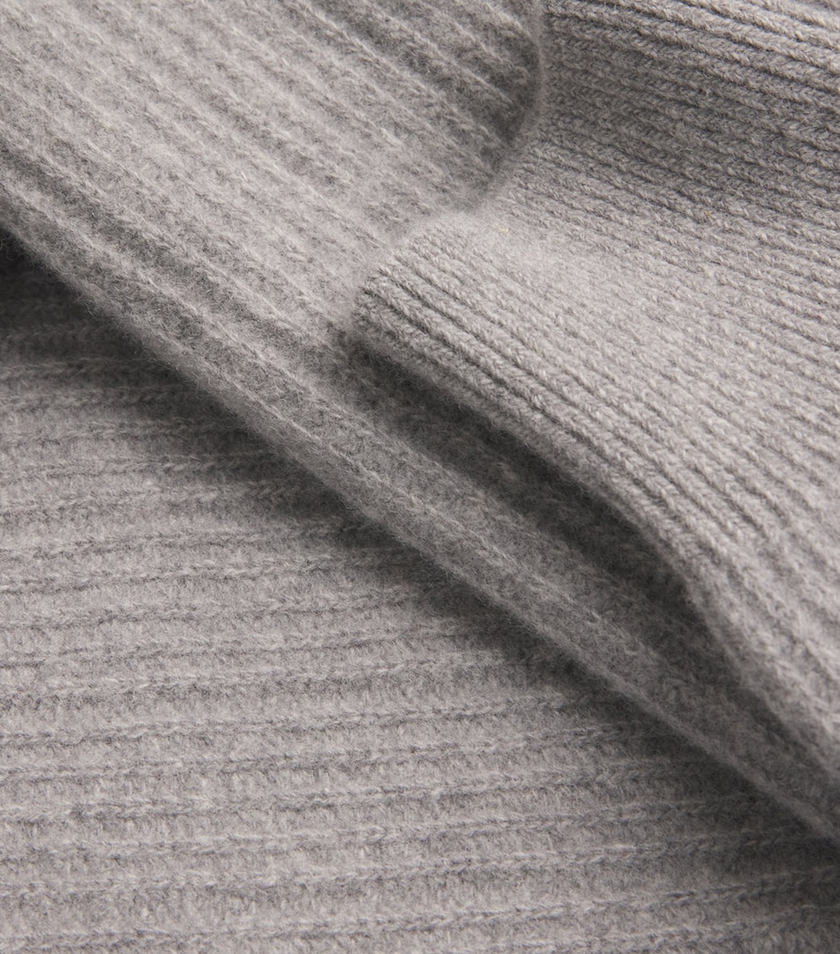 Merino Wool Burley Sweater GREY Image 5