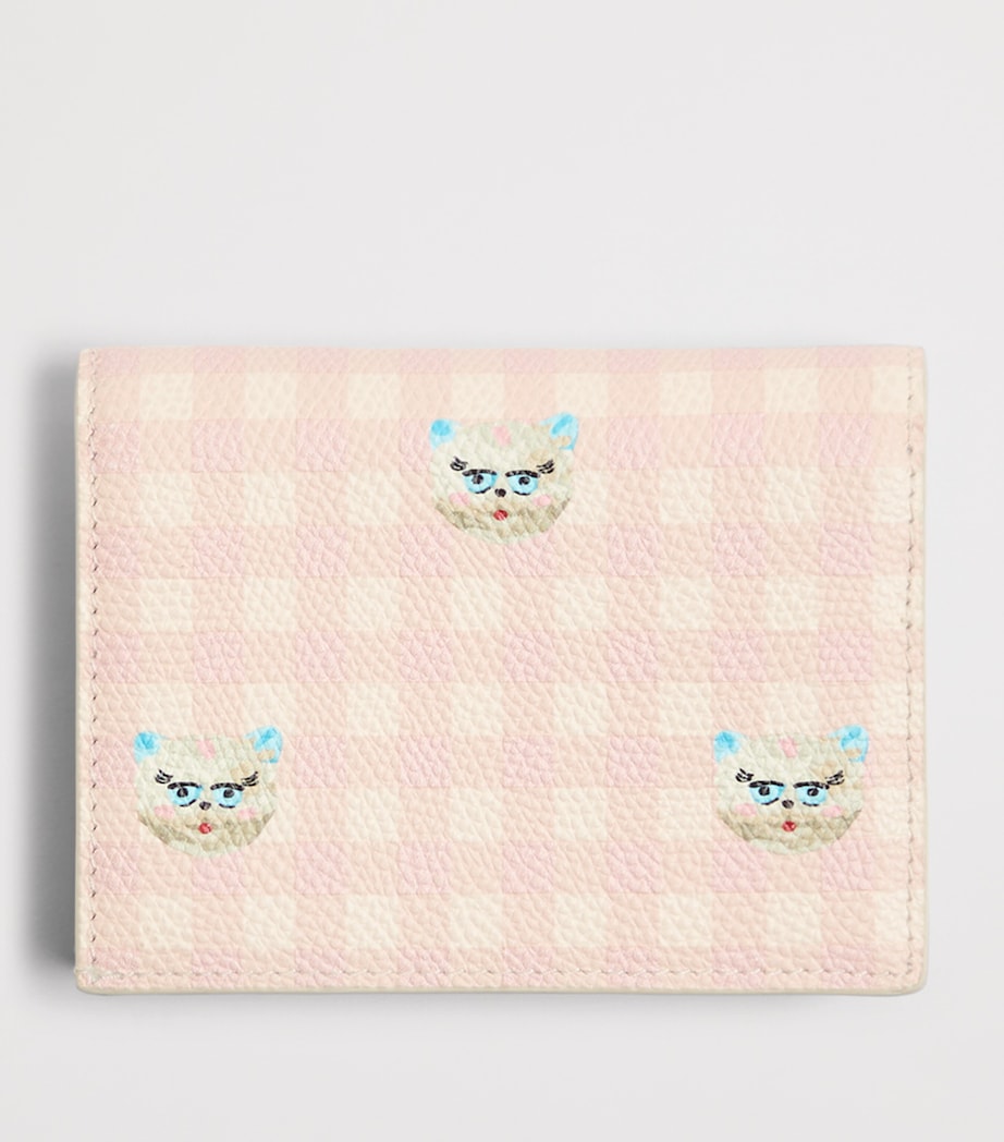 Leather Le Chat de la Maison Wallet 9PK Image 3