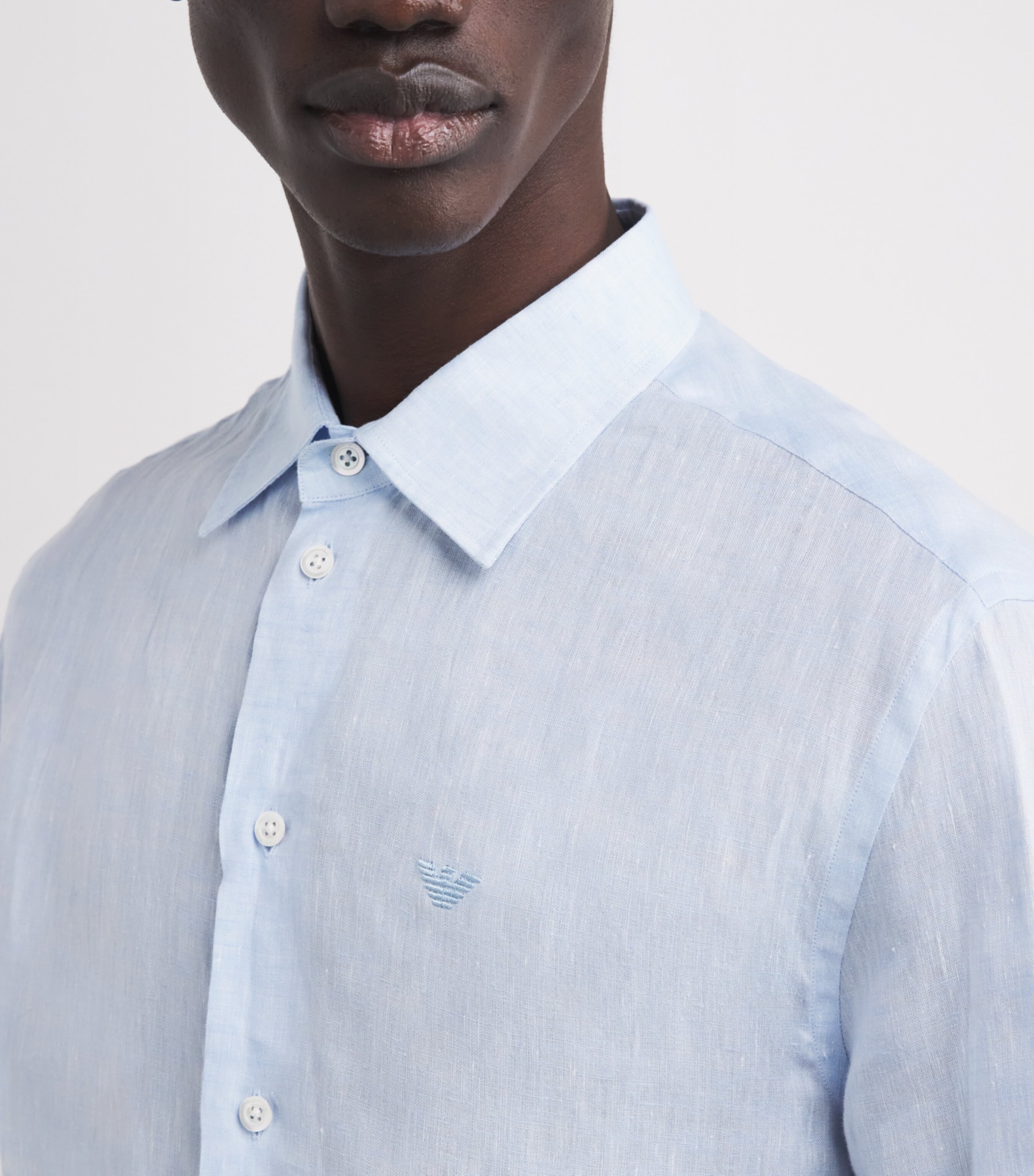 Linen Logo Shirt 700 Image 6
