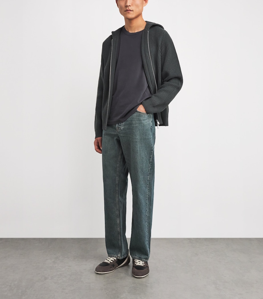 Saeddie Straight Jeans DARK CARIBBEAN Image 2