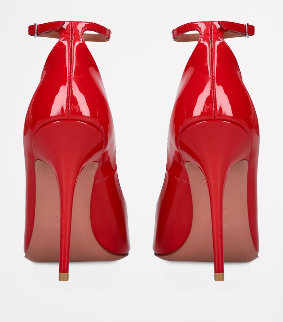 Patent Leather Anok Pumps 105 RED Image 2