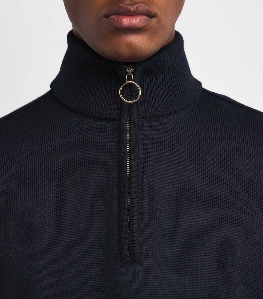 Wool-Blend Striped Sweater 212 BLUE-CREAM Image 6