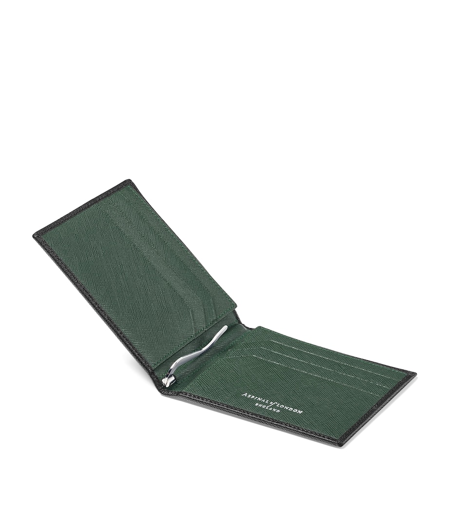 Leather Bi-Fold Wallet BLACK Image 2