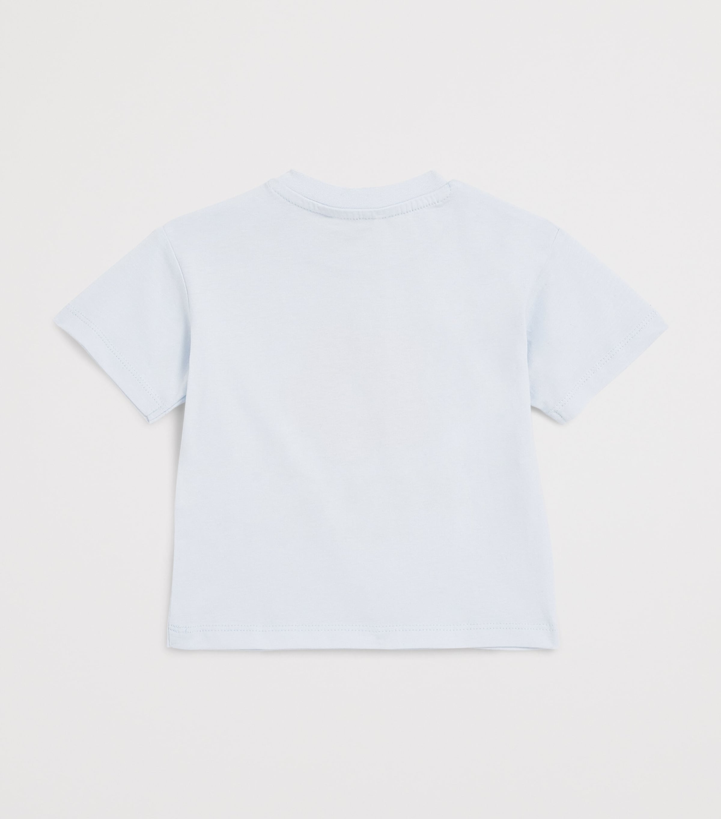 Cotton Flower Logo T-Shirt (6 Months-2 Years) 77MPALE BLUE Image 2