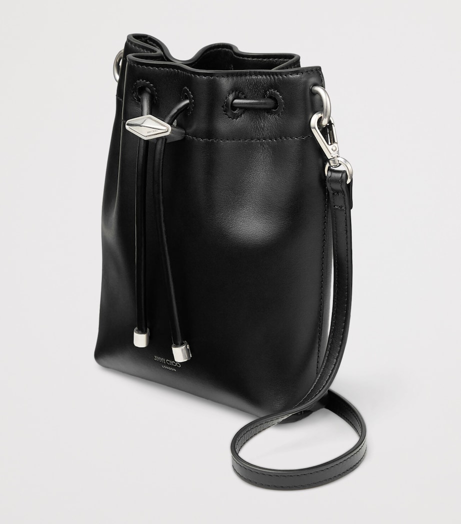 Mini Cinch Bucket Bag BLACK/ANTIQUE SILVER Image 2