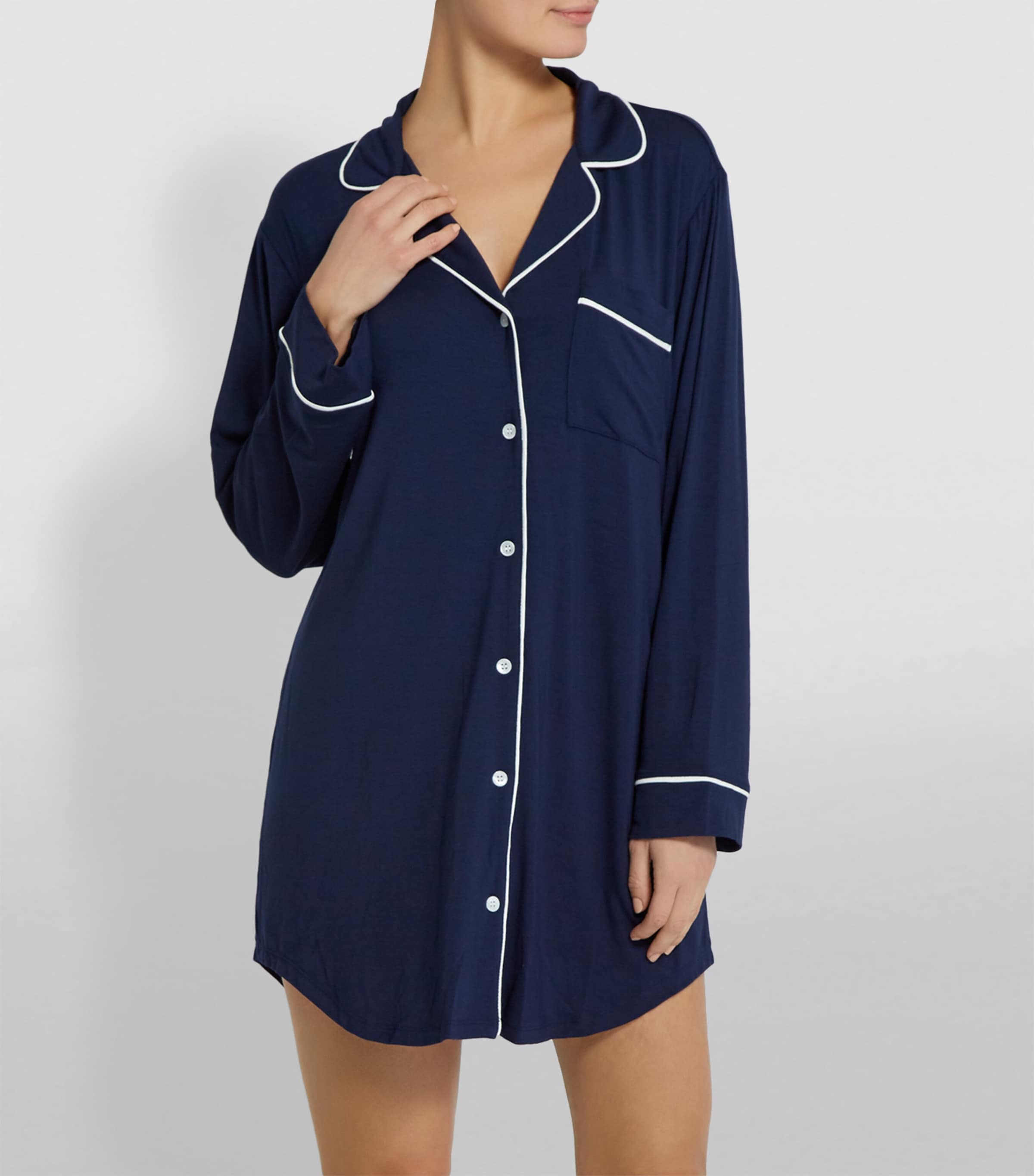 Gisele Longline Sleep Shirt Image 2