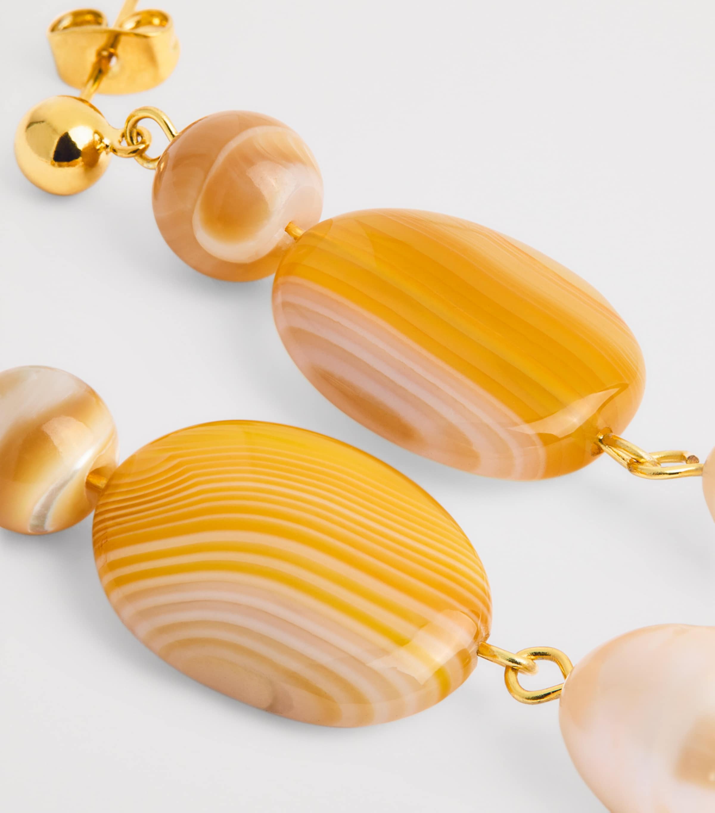 Gold-Plated Desert Dreamer Earrings BUTTERSCOTCH Image 6