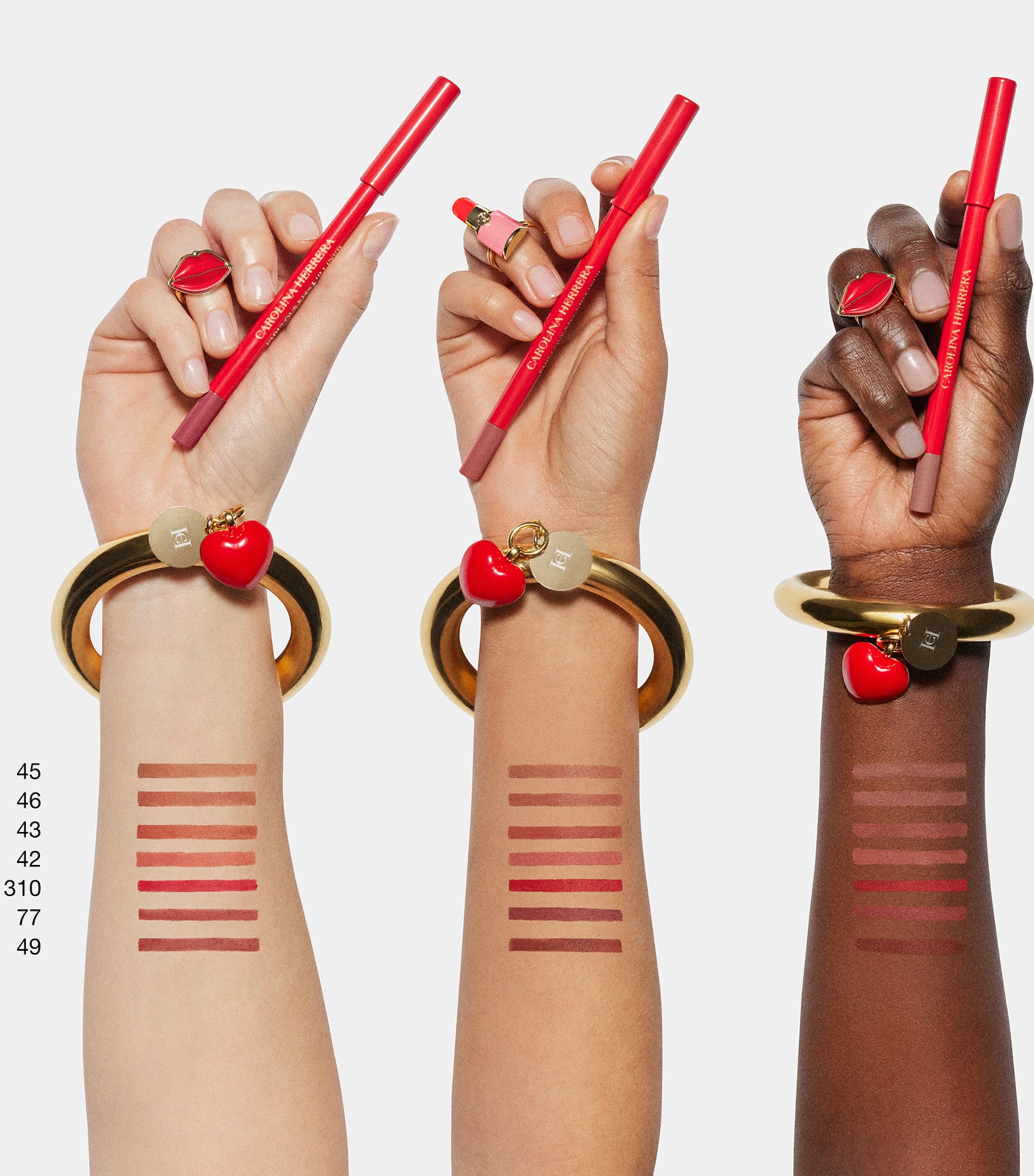 Carolina Herrera Fabulous Kiss Lip Liner Am I Too Grgos Brown Image 3