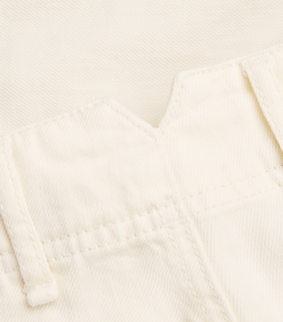 Featherweight Sofie Wide-Leg Jeans ECRU Image 5