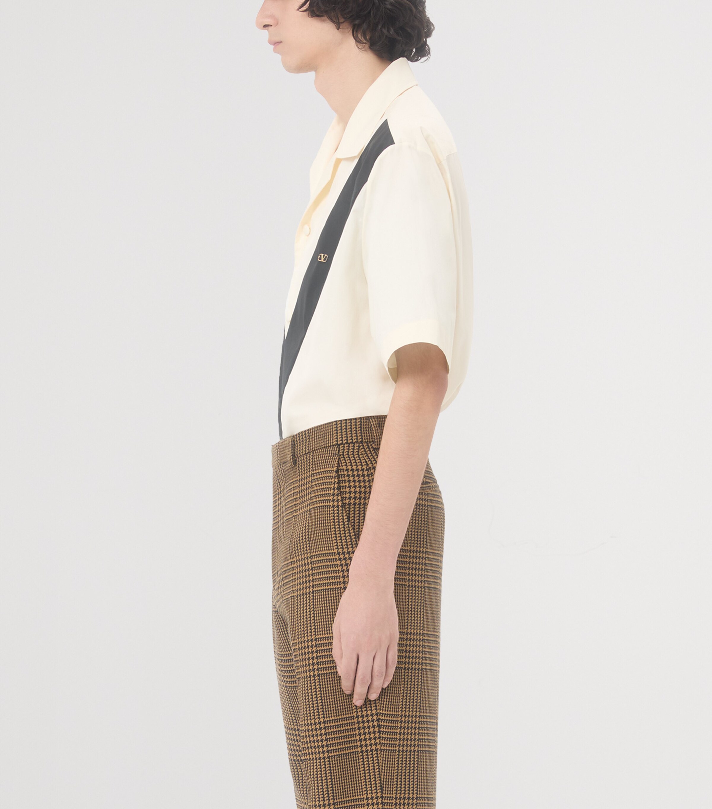 Cotton VLogo Shirt 0AN Image 3