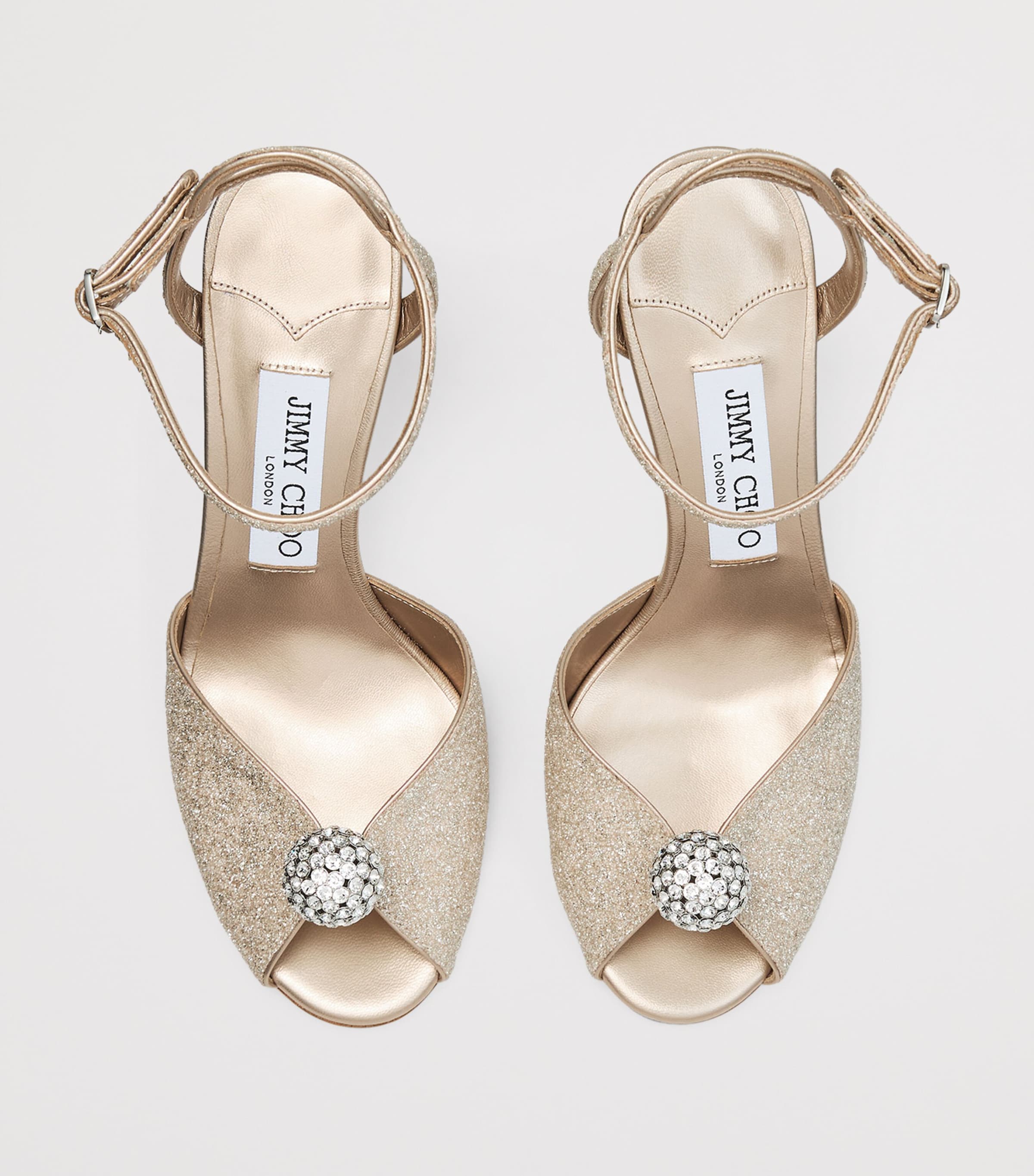 Sacora 85 Sandals LIGHT SOFT GOLD/CRYS Image 4