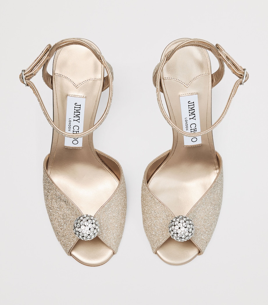 Sacora 85 Sandals LIGHT SOFT GOLD/CRYS Image 3