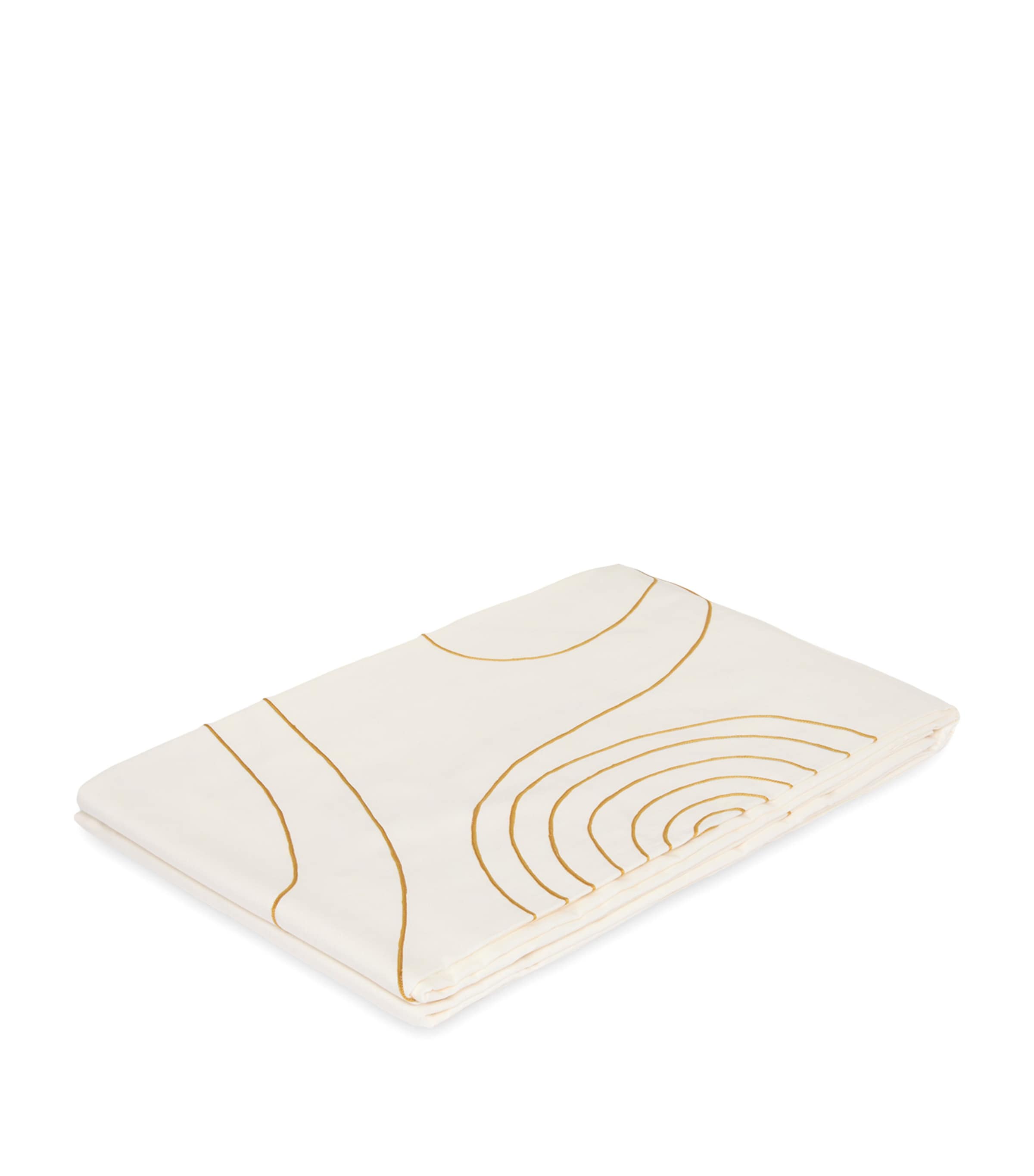 Loretta Caponi Cotton Mobile Super King Duvet Cover (260cm x 220cm) Off White Image 3