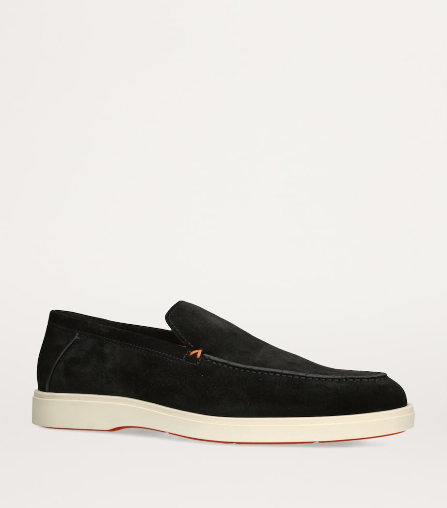 Suede Detroit Loafers BLACK Image 3