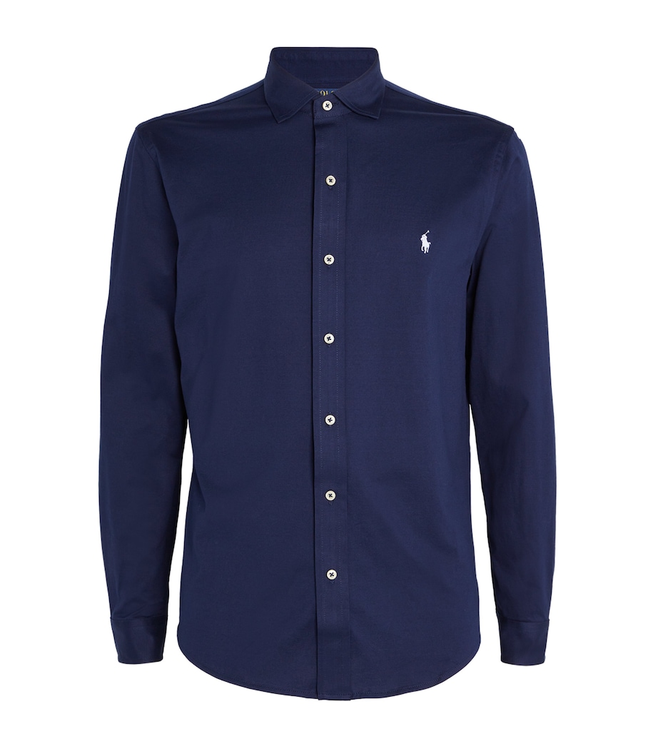 Cotton Shirt NVY Image 1
