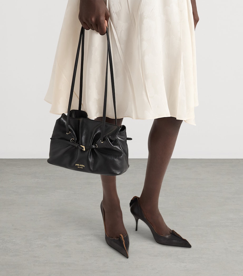 Jacquard Floral Midi Dress F0304 Image 6