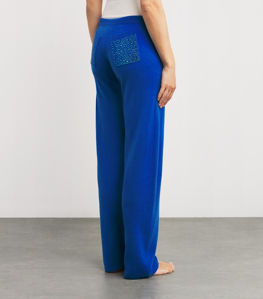 Cashmere Swarovski Crystal-Embellished Trousers 001 BB BERMUDA B Image 4