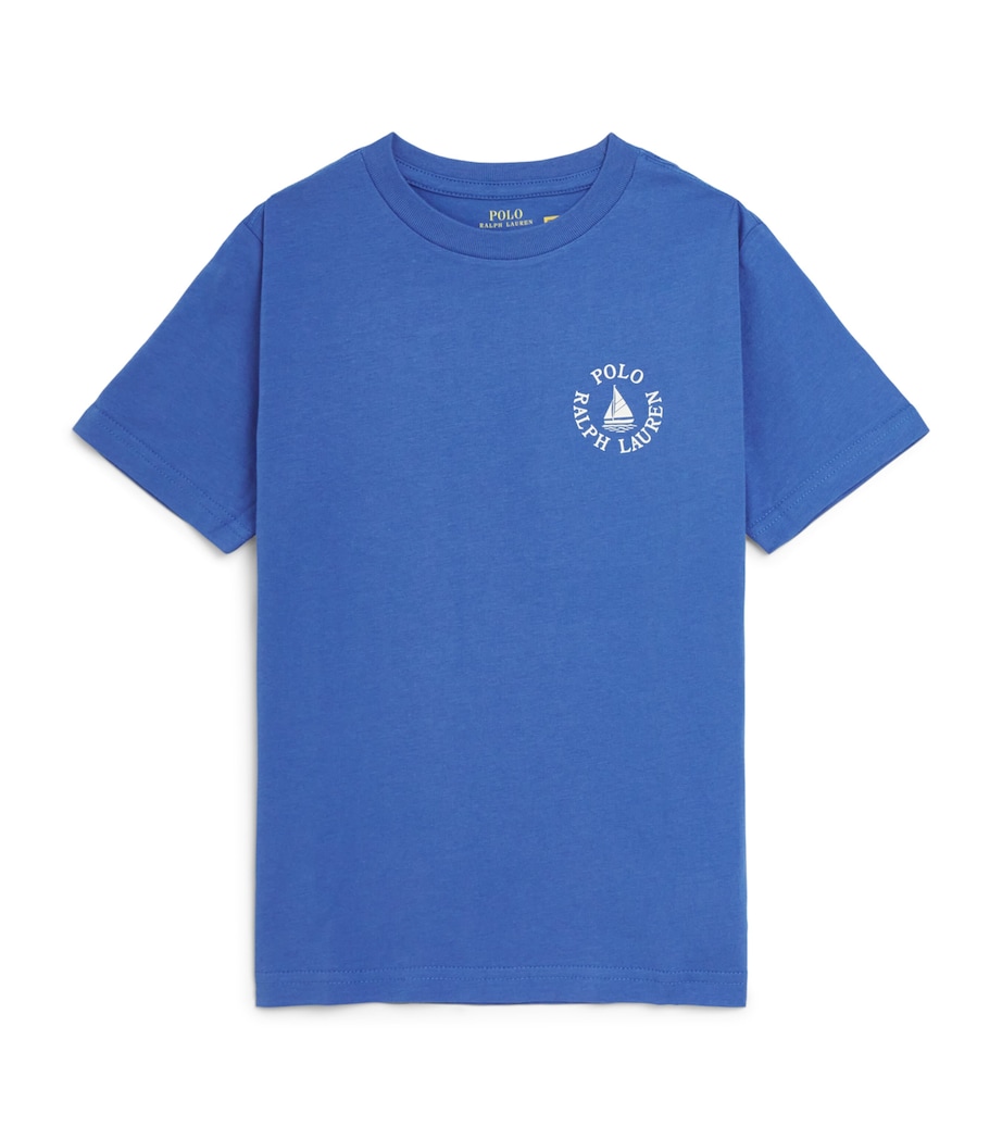 Ralph Lauren Kids Cotton Logo T-Shirt (2-7 Years) Image 1