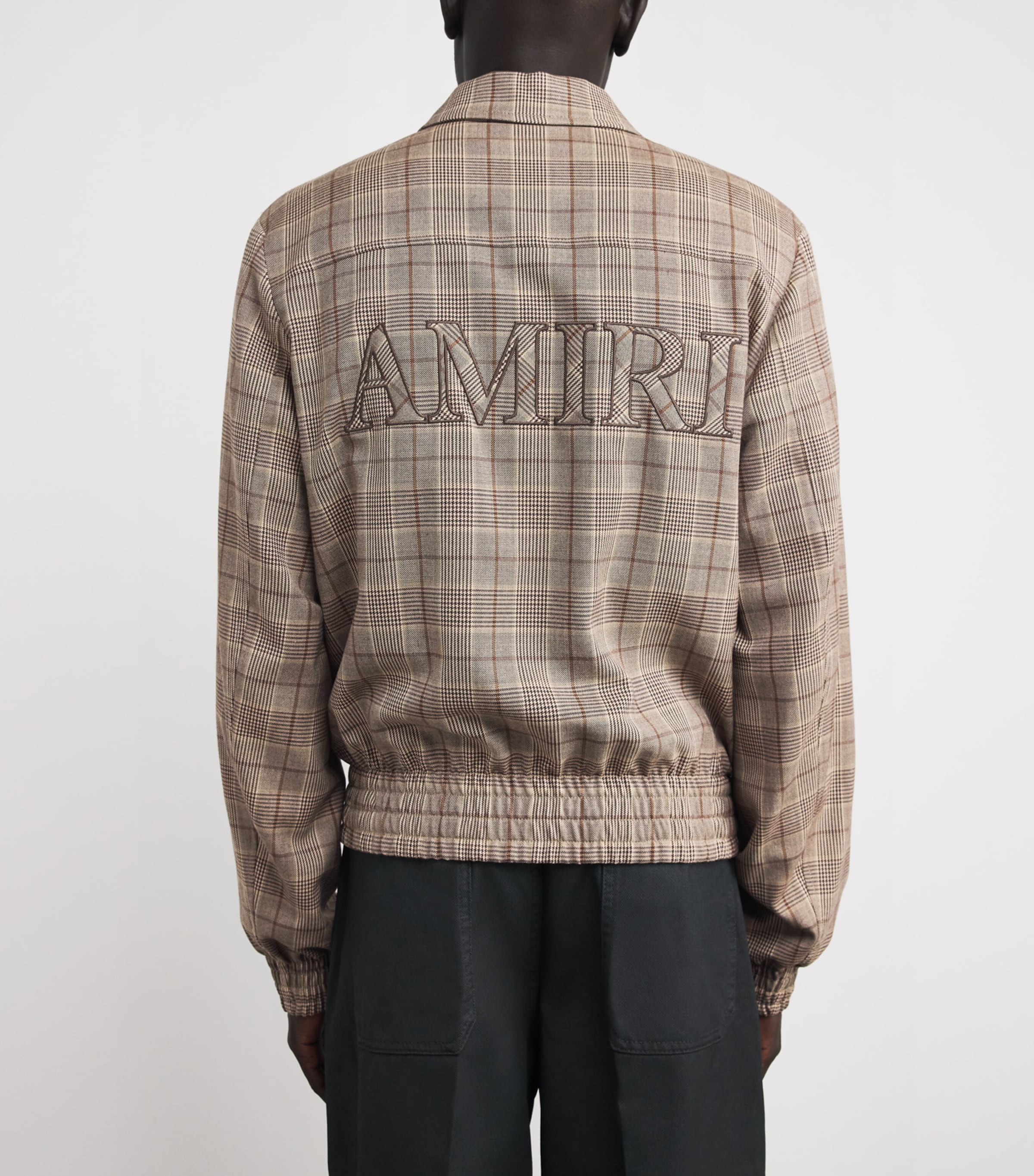 Check Bomber Jacket MALT 268 Image 4