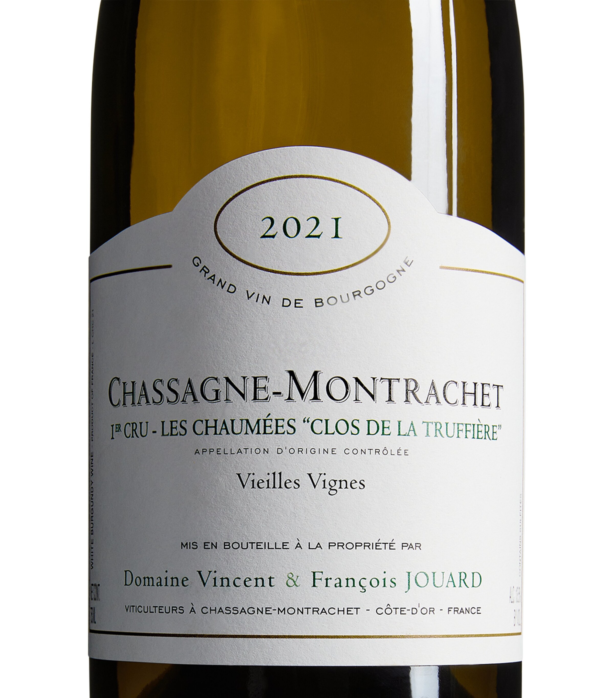 Domaine Vincent & François Jouard Les Chaumees clos de la Truffiere Chassagne-Montrachet Premier Cru 2021 (75cl) - Burgundy, France Image 2