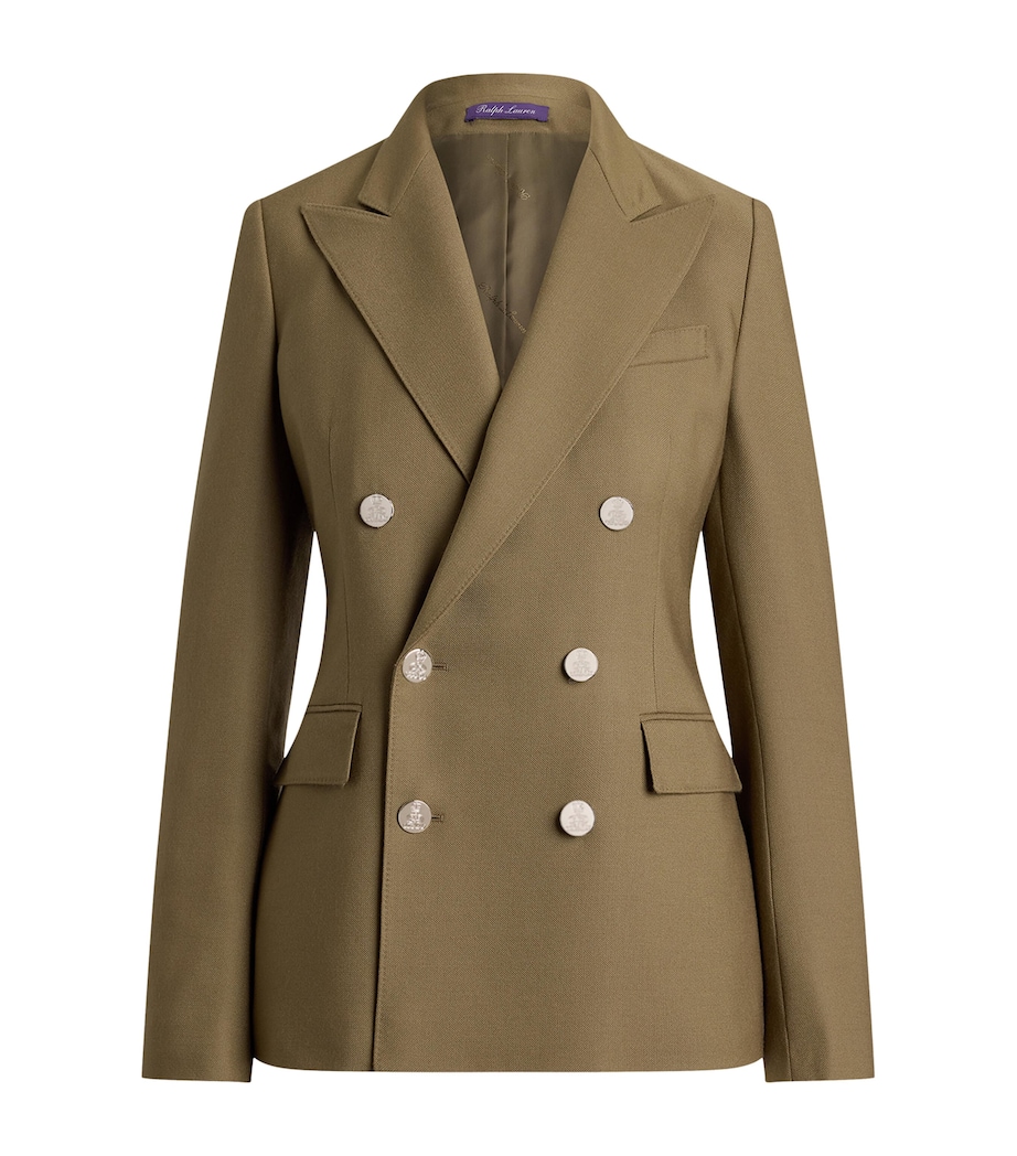 Ralph Lauren Collection Womens Cashmere Camden Jacket Porcini Image 1