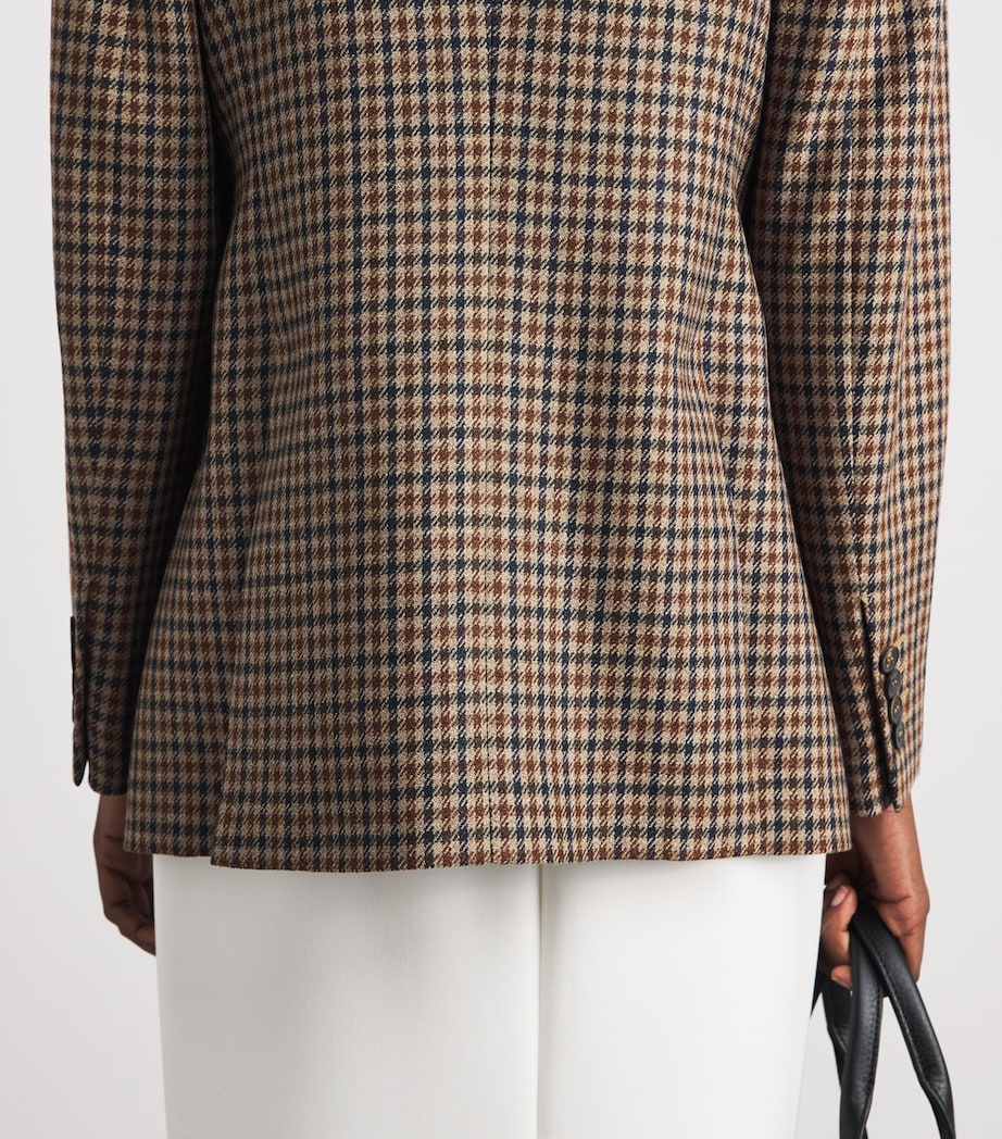 Max Mara Womens Virgin Wool Blazer Beige Image 3