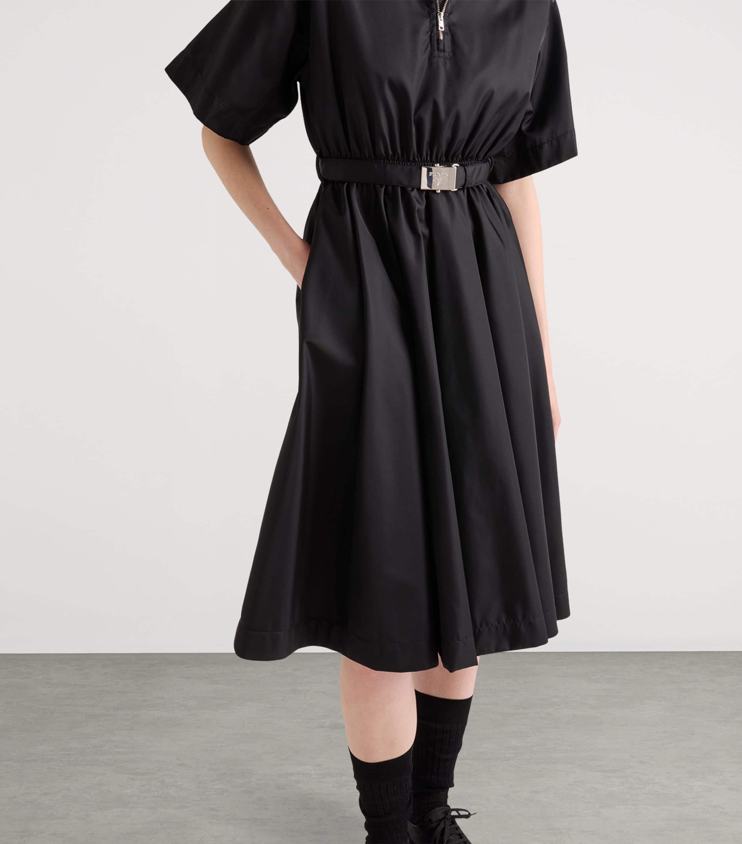 Re-Nylon Midi Dress F0002 Image 3