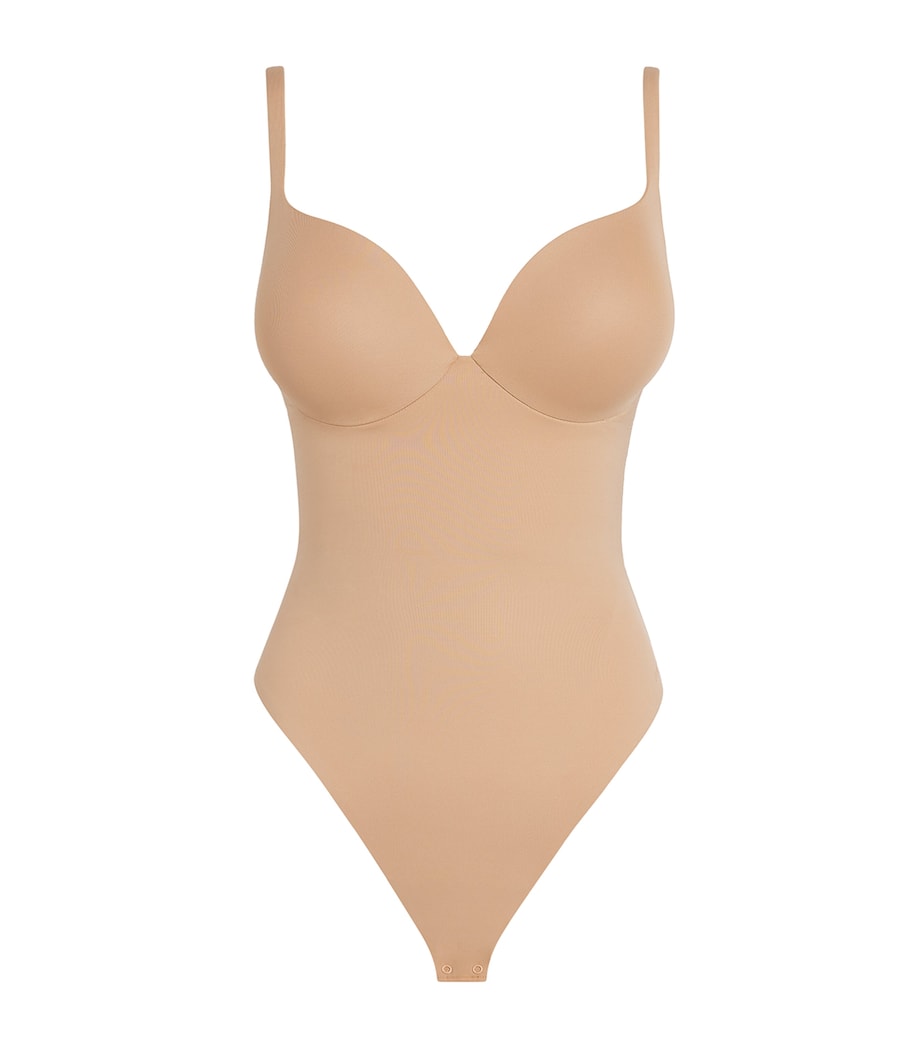 Ultimate Body Thong Bodysuit CLAY Image 1