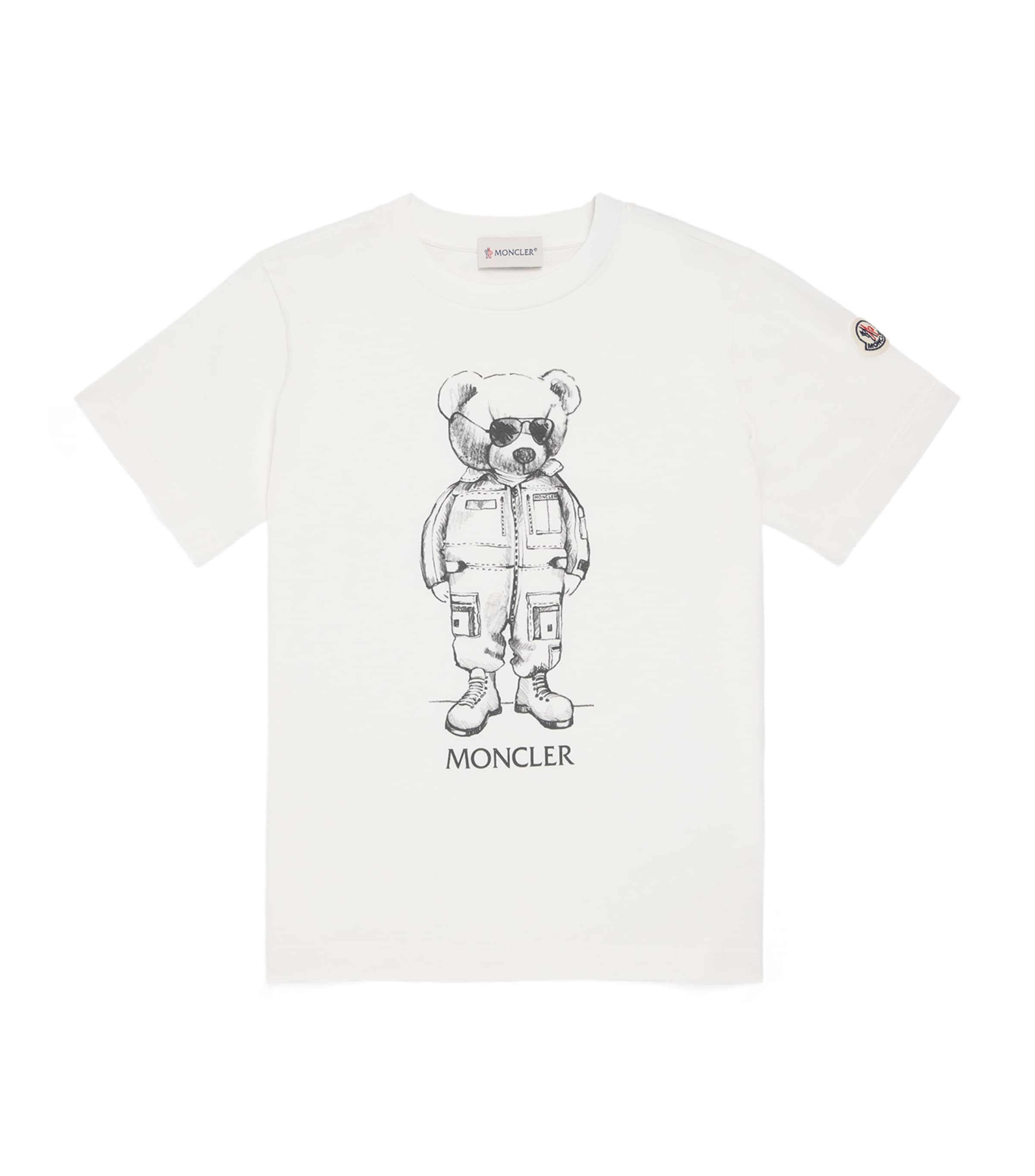 Cotton Bear Print T-Shirt (8-10 Years) 34 Image 1