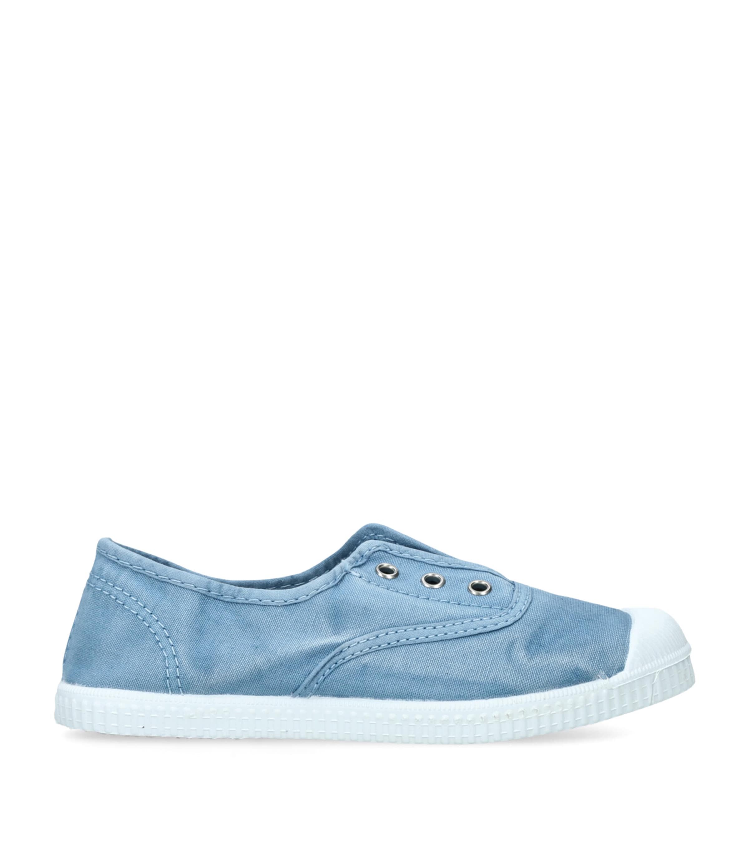 PAPOUELLI CANVAS DARCIE SLIP-ON SNEAKERS