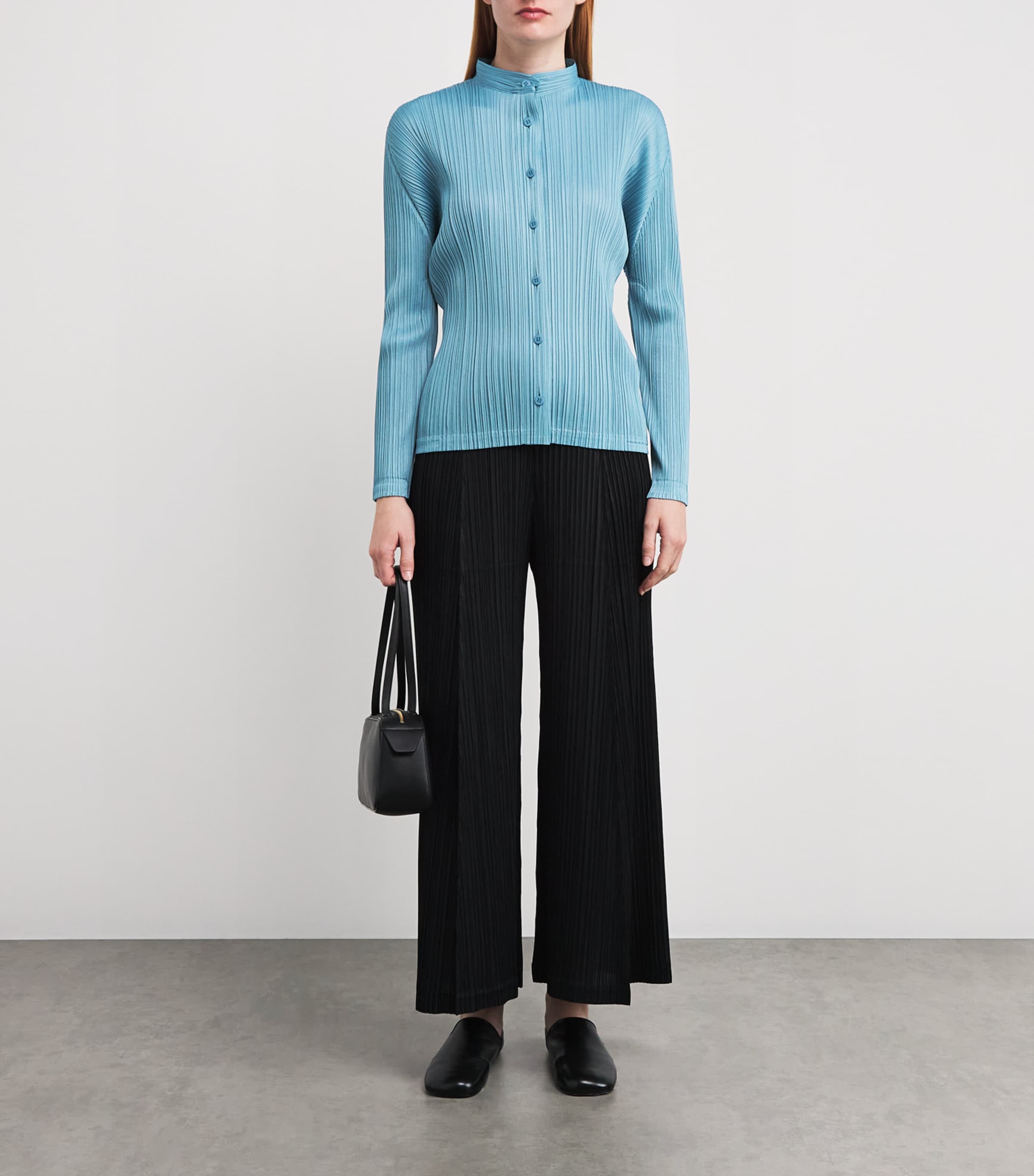Pleats Please Issey Miyake Grey Monthly Colors January