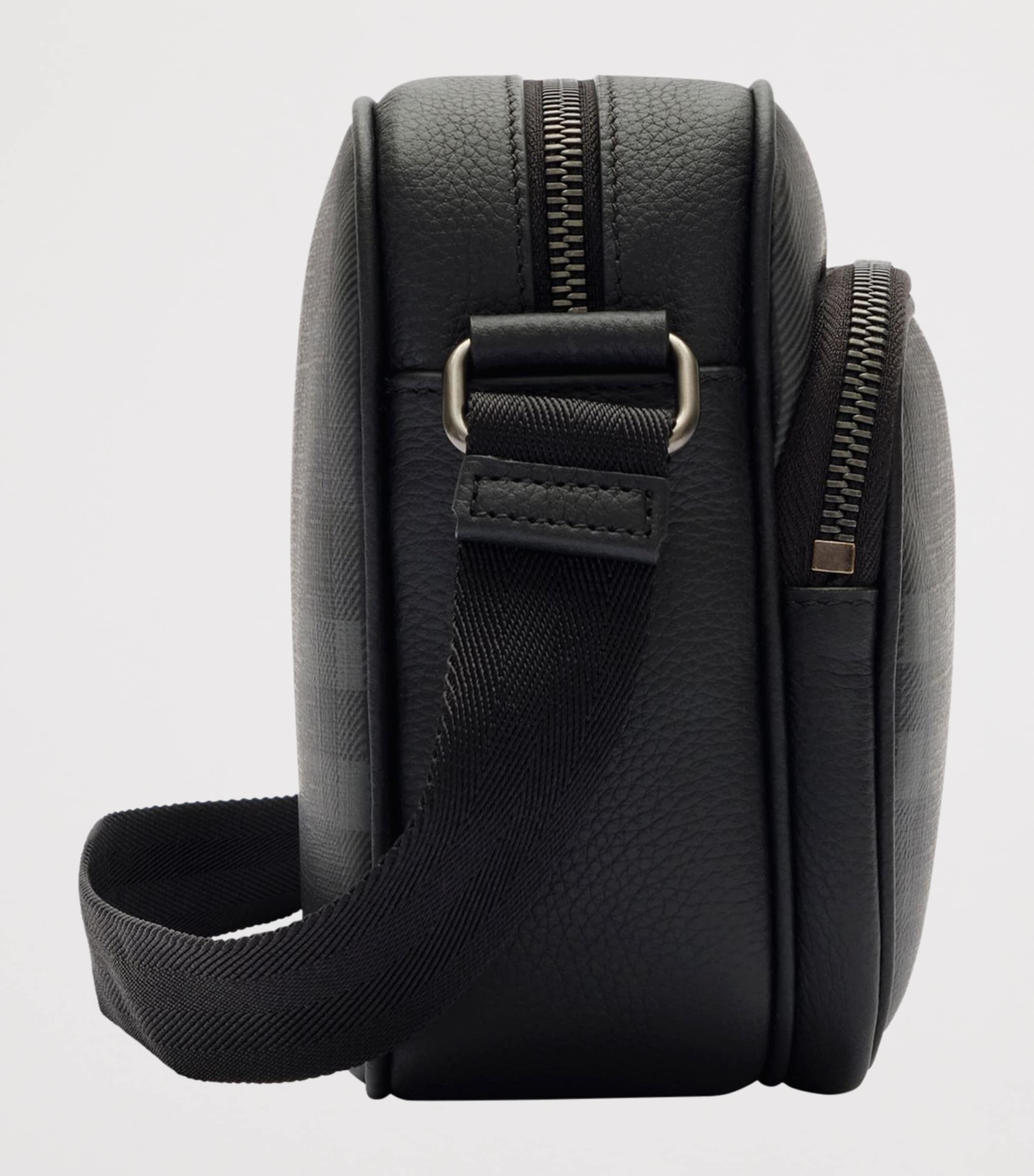 Burberry City Check Pocket Cross-Body Bag Iron Image 4