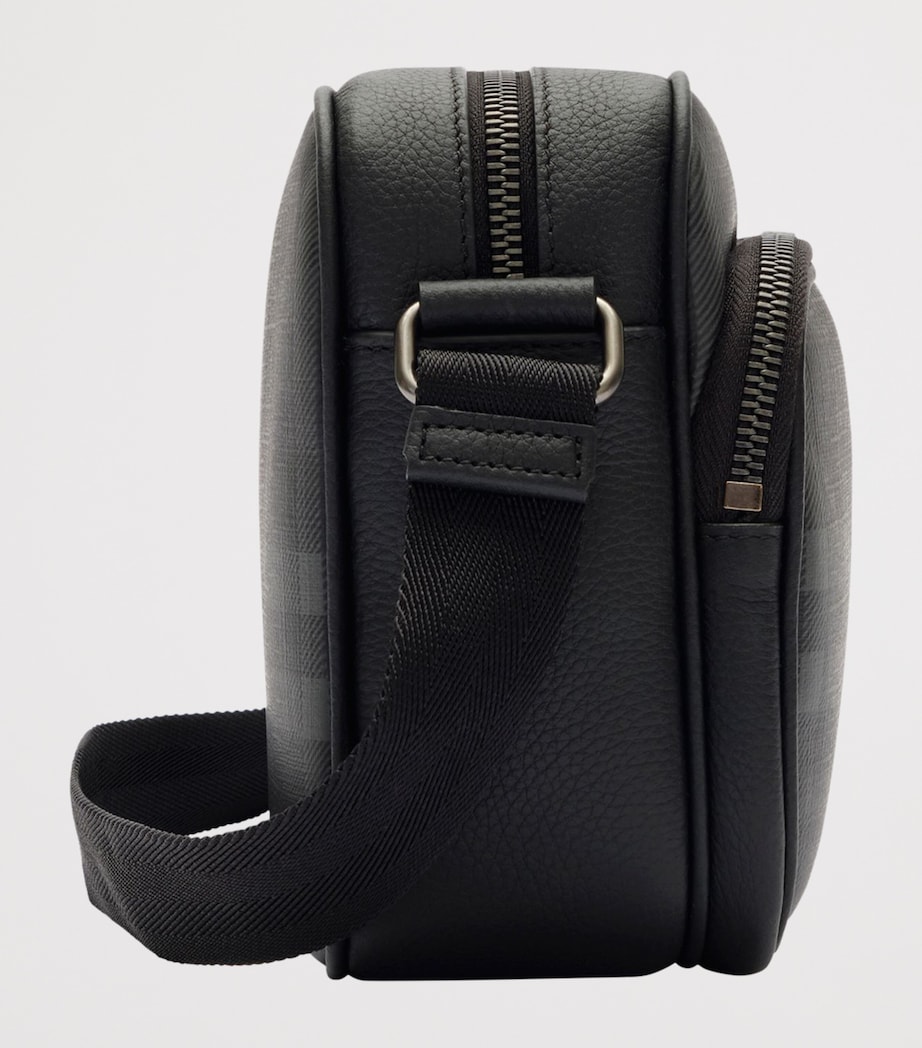 Burberry City Check Pocket Cross-Body Bag Iron Image 4