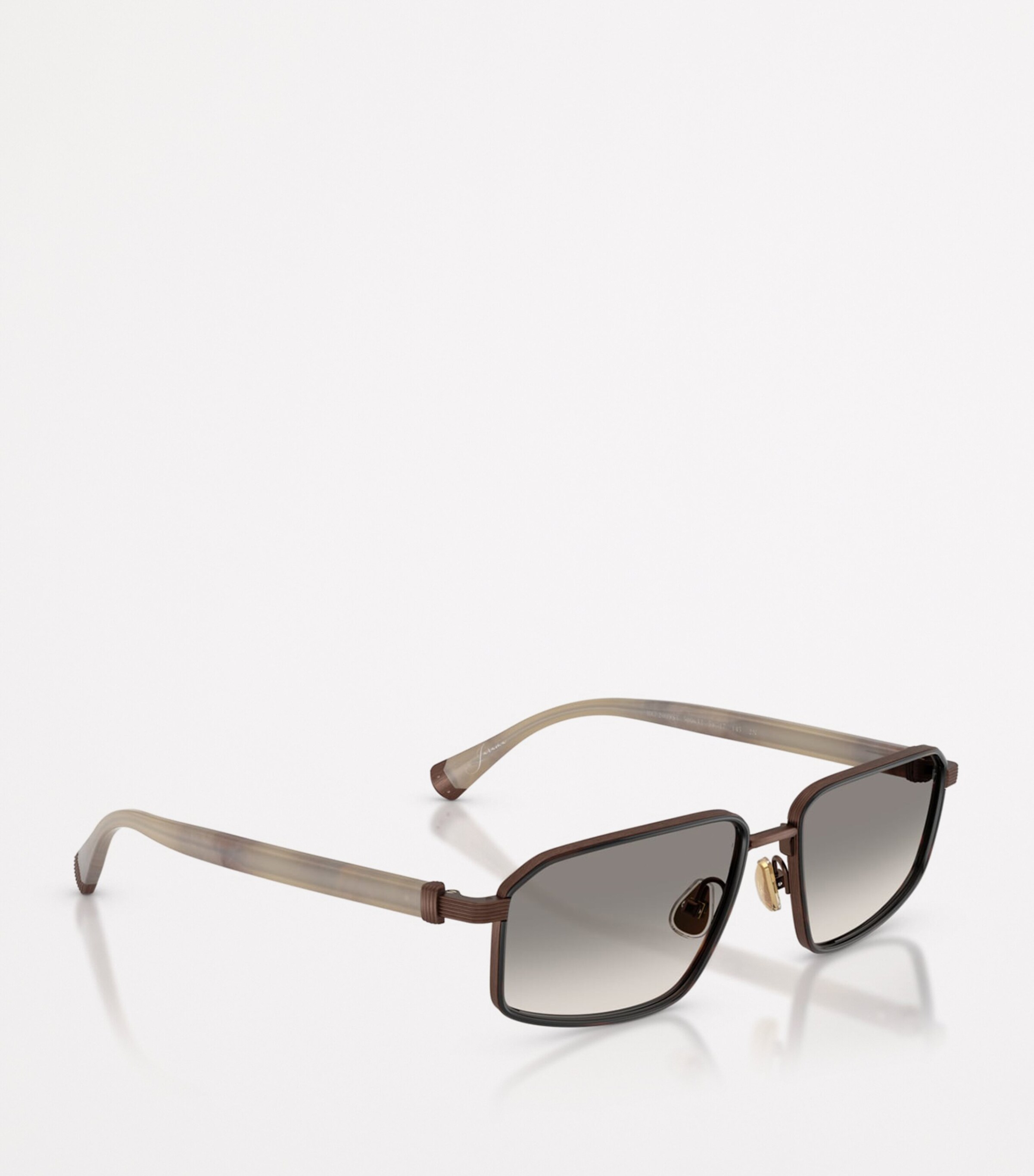 Titanium Rectangle Jarama Sunglasses 500632 Image 6