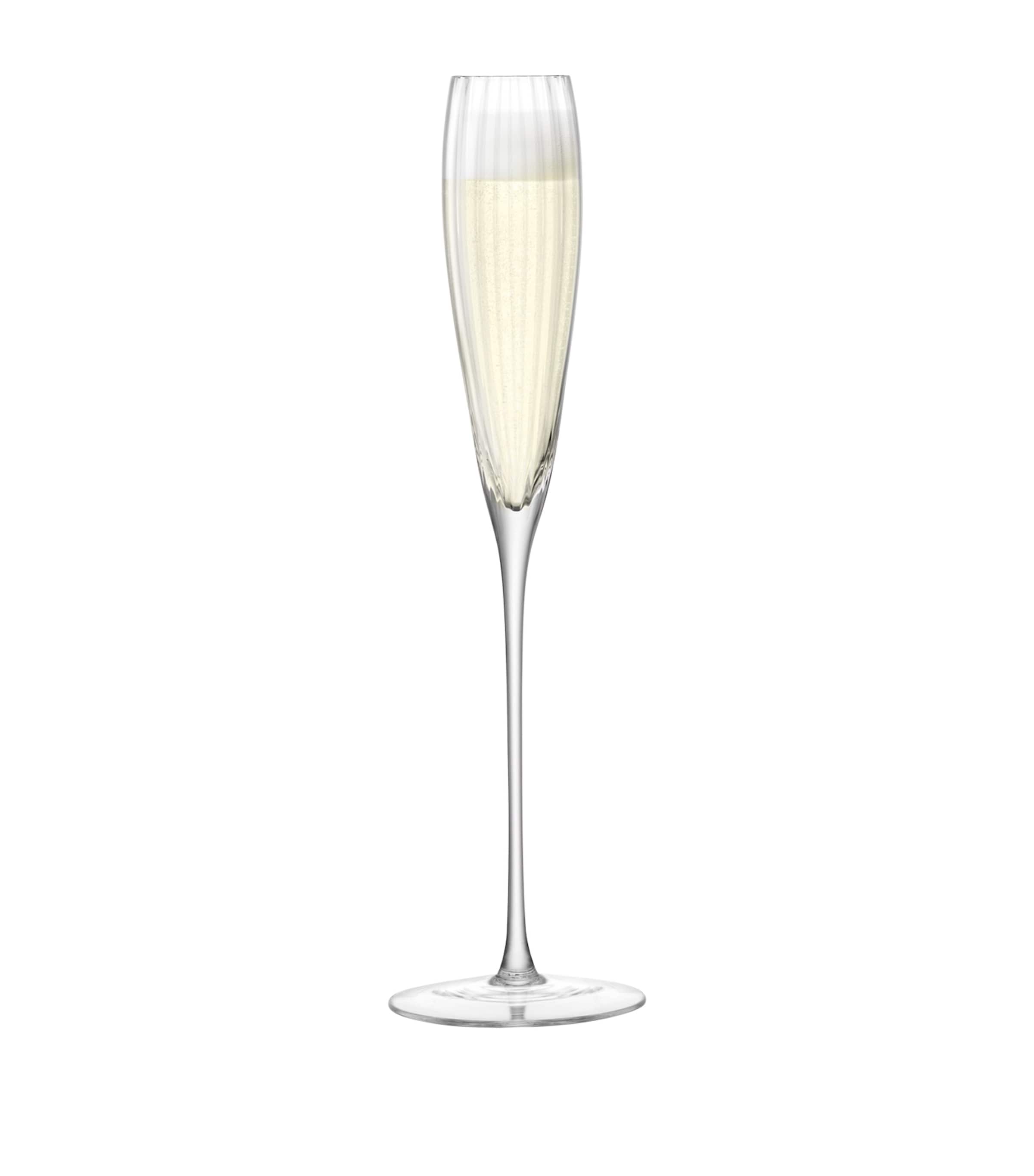 Set of 2 Aurelia Flute Glasses (165ml) CLEAR Image 2