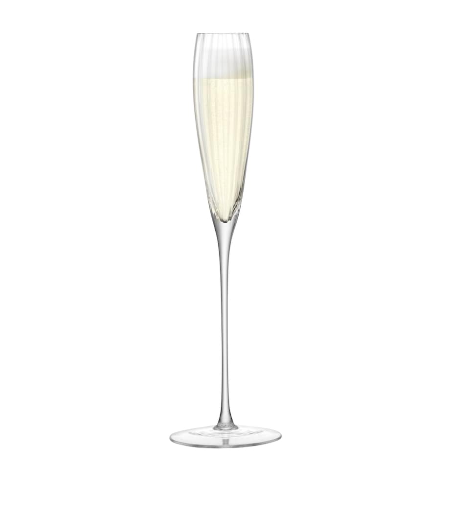 Set of 2 Aurelia Flute Glasses (165ml) CLEAR Image 2
