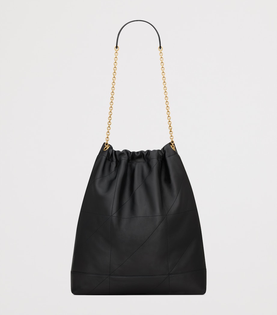 Large Leather Jamie Pochon Shoulder Bag 1000 Image 2