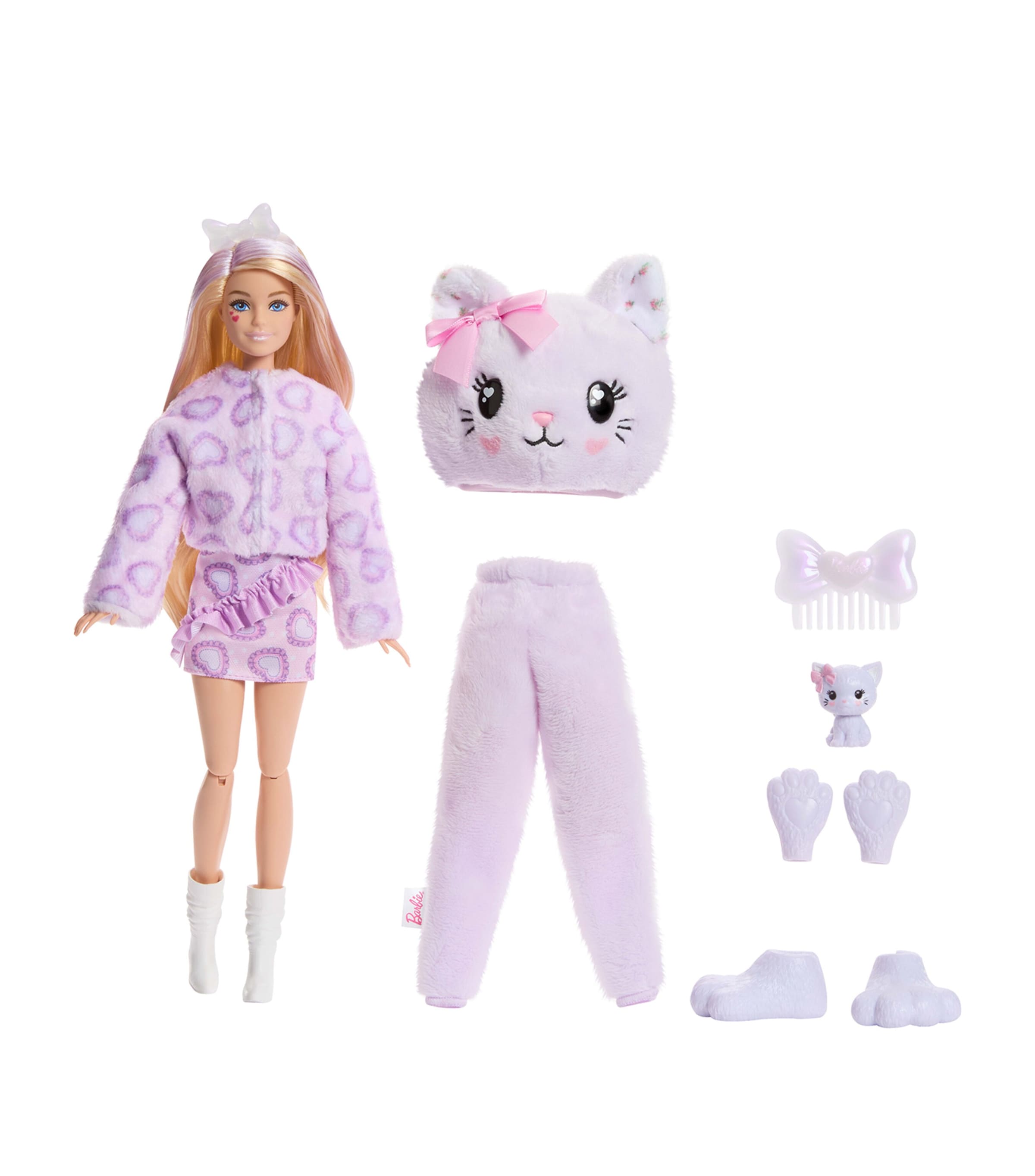 Barbie Barbie Cutie Reveal Kitten Doll Image 1